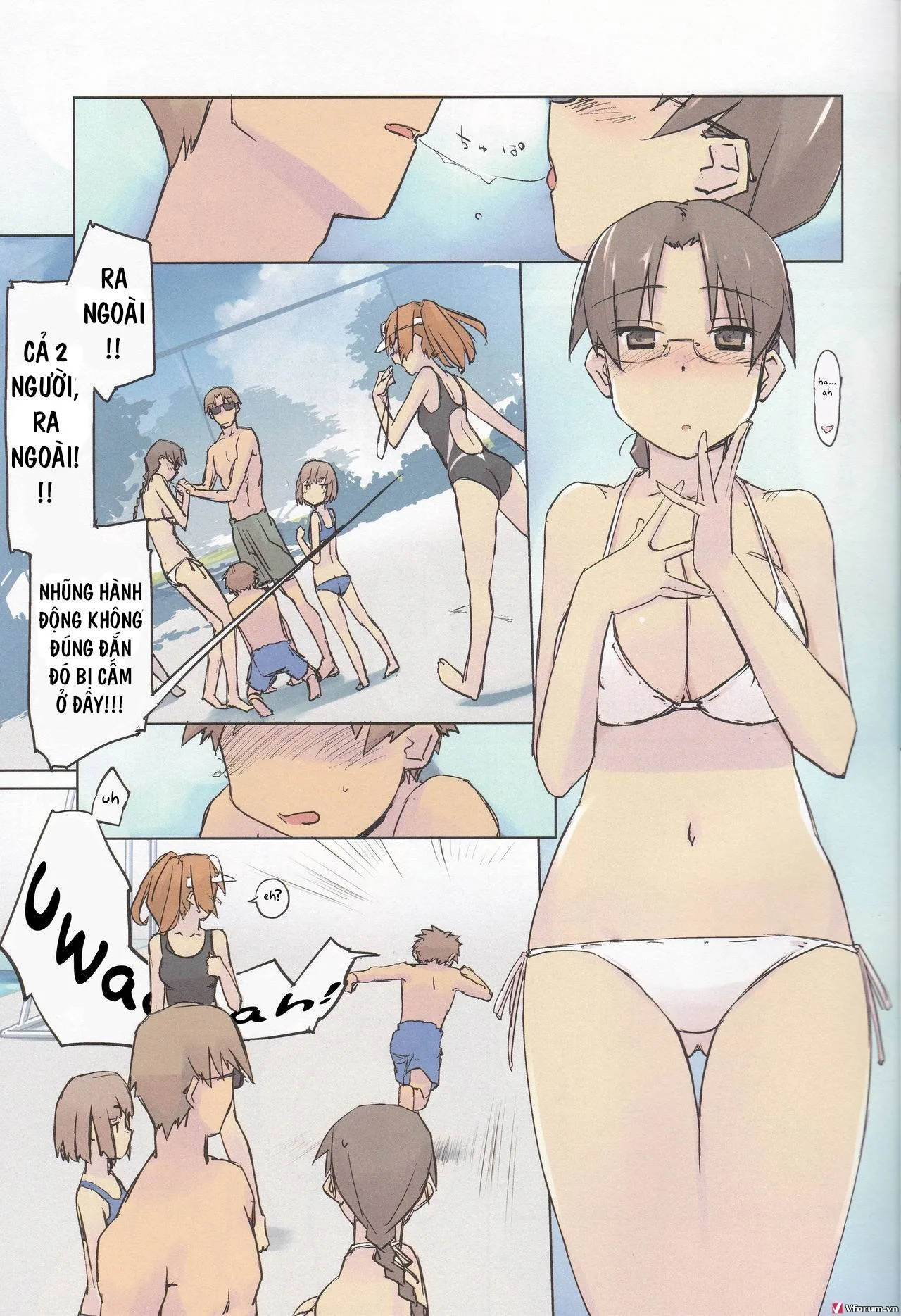 HentaiVN.net - Ảnh 5 - 14:10 / a summer day (To Heart) - Chap 1