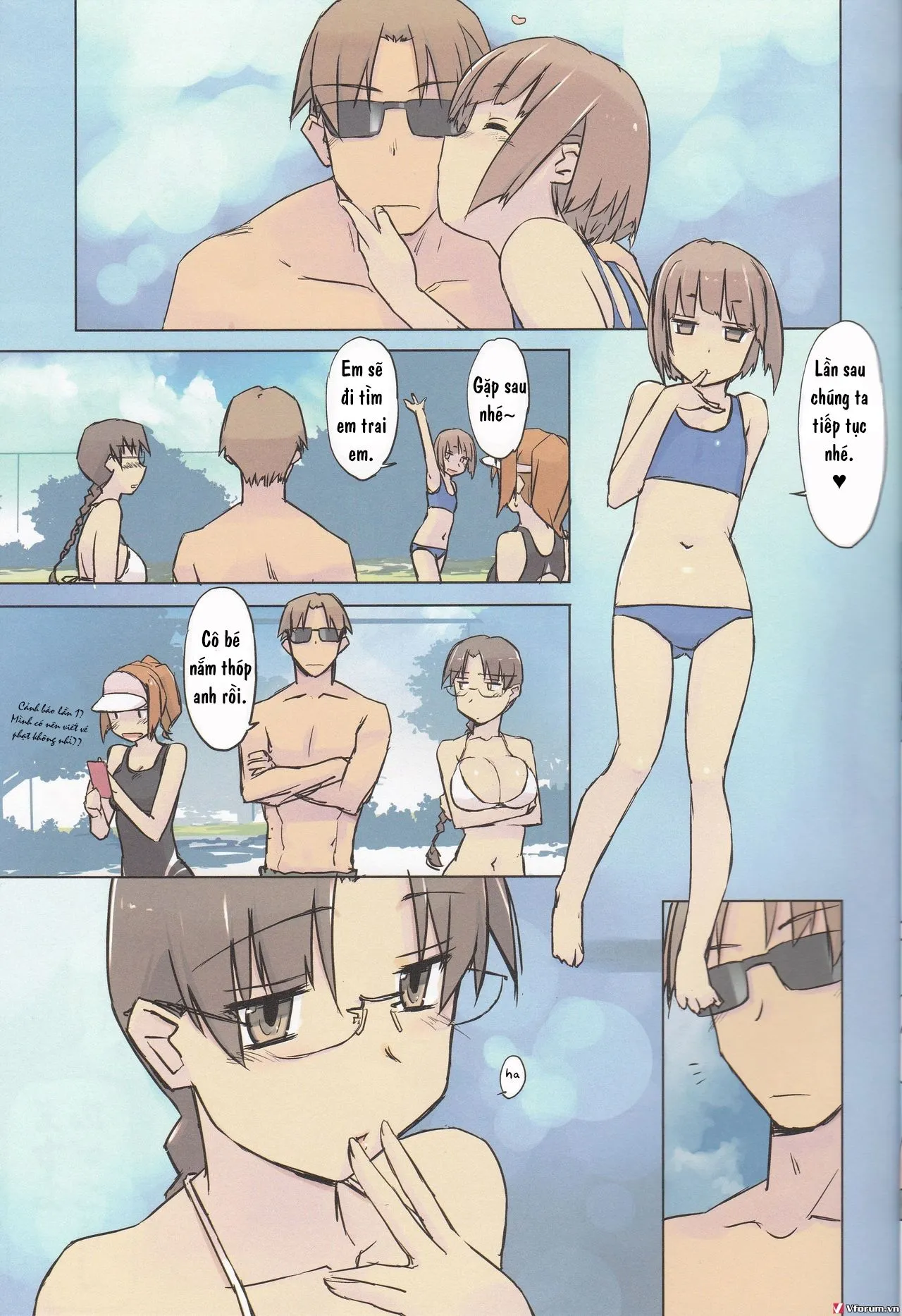 HentaiVN.net - Ảnh 7 - 14:10 / a summer day (To Heart) - Chap 1