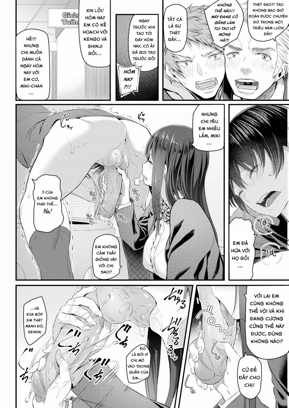 HentaiVN.net - Ảnh 11 - Comparing Girlfriends - Chap 1