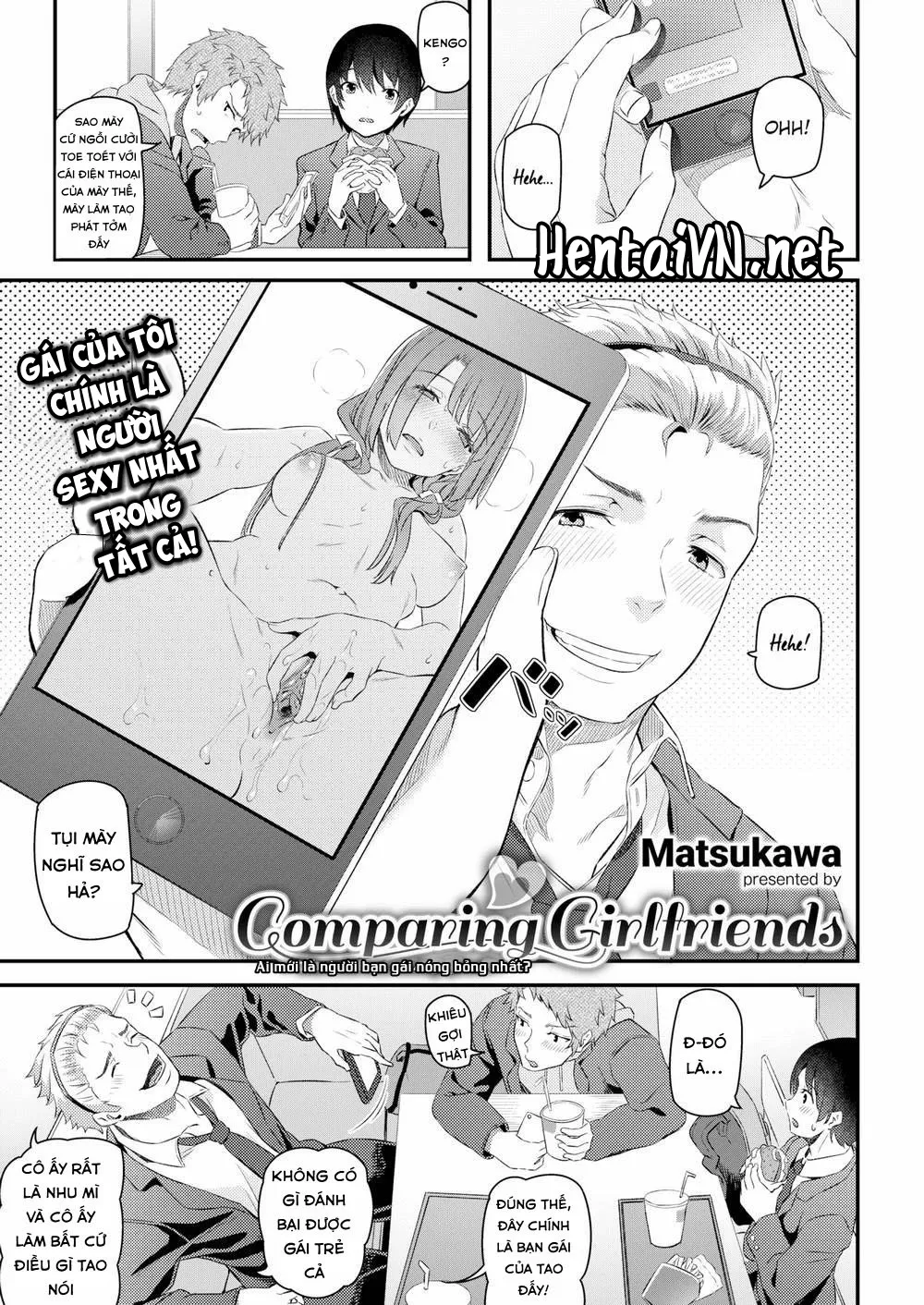 HentaiVN.net - Ảnh 2 - Comparing Girlfriends - Chap 1