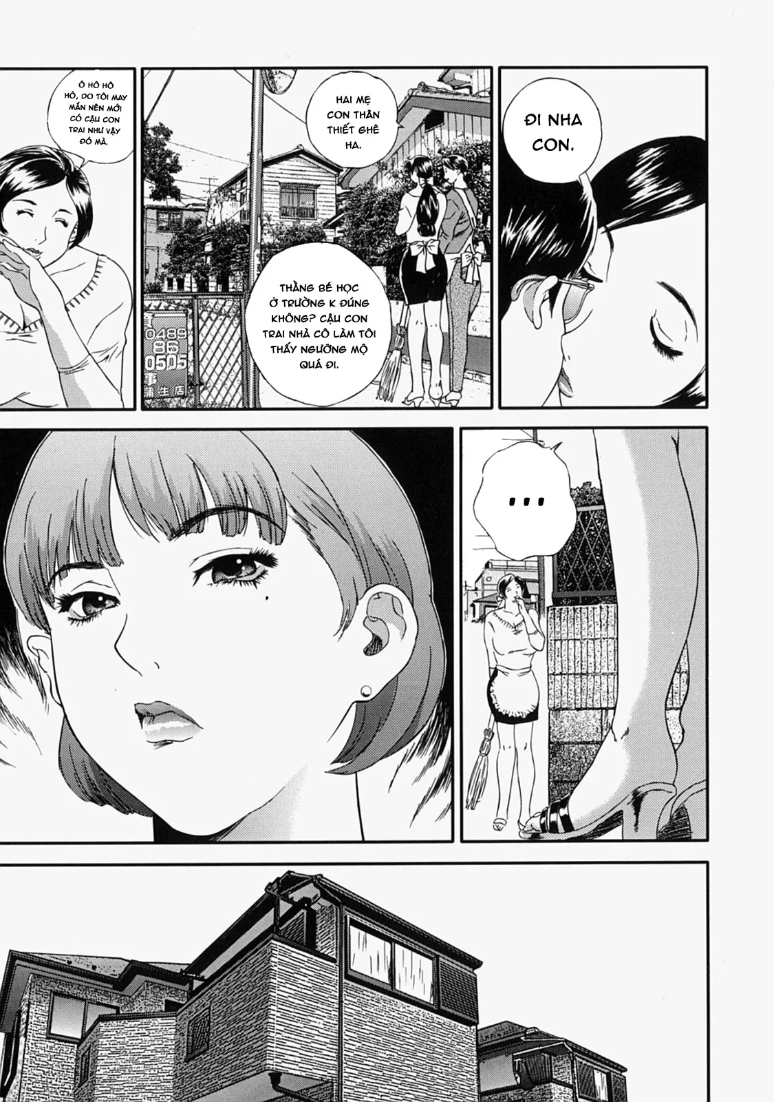 HentaiVN.net - Ảnh 10 - Người Vợ Sa Ngã [人妻くずし] - Chap 1