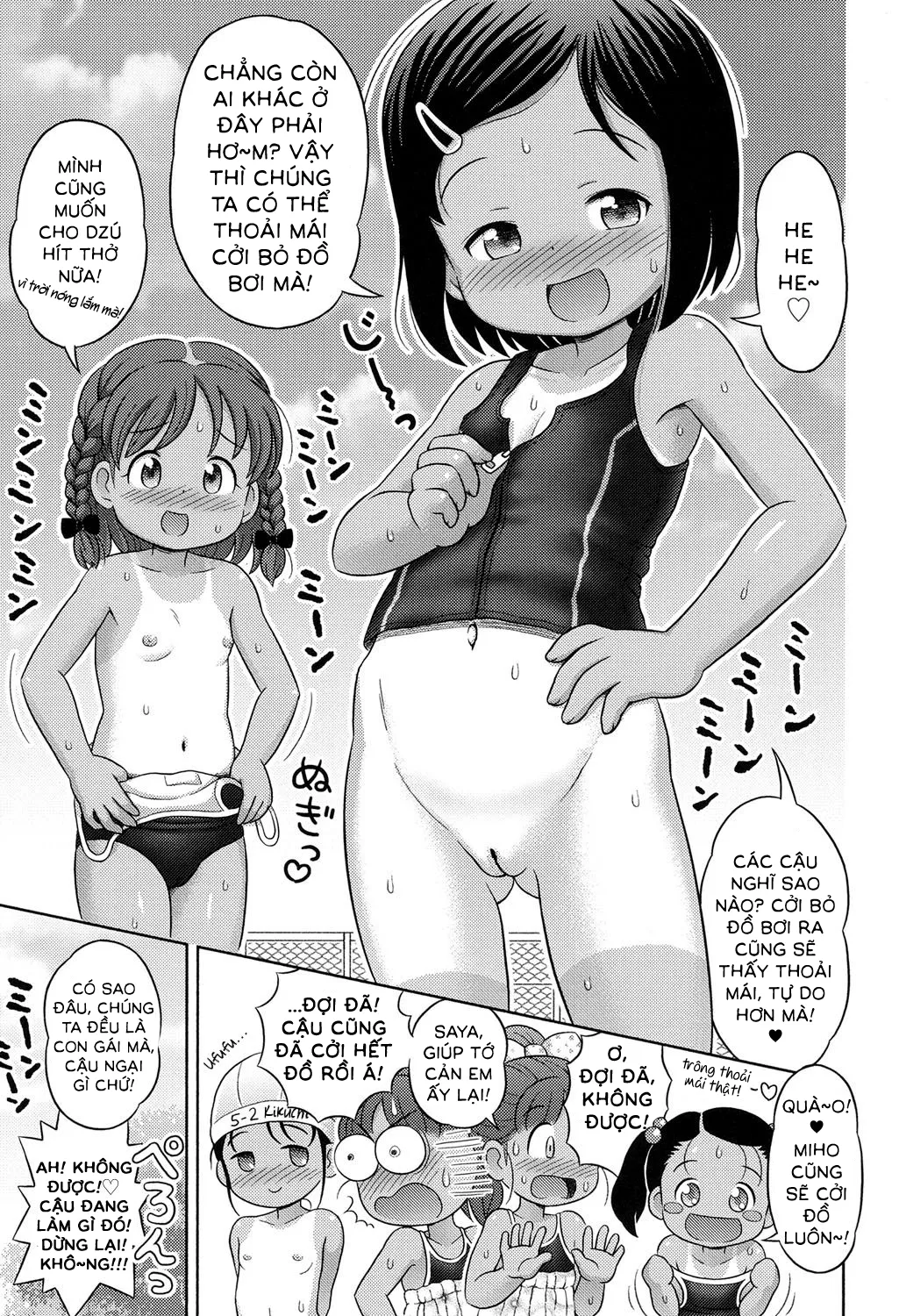 HentaiVN.net - Ảnh 4 - Waku Waku Nudist Club Katsudou! [Thrilling Nudist Club Activity] - Chap 1