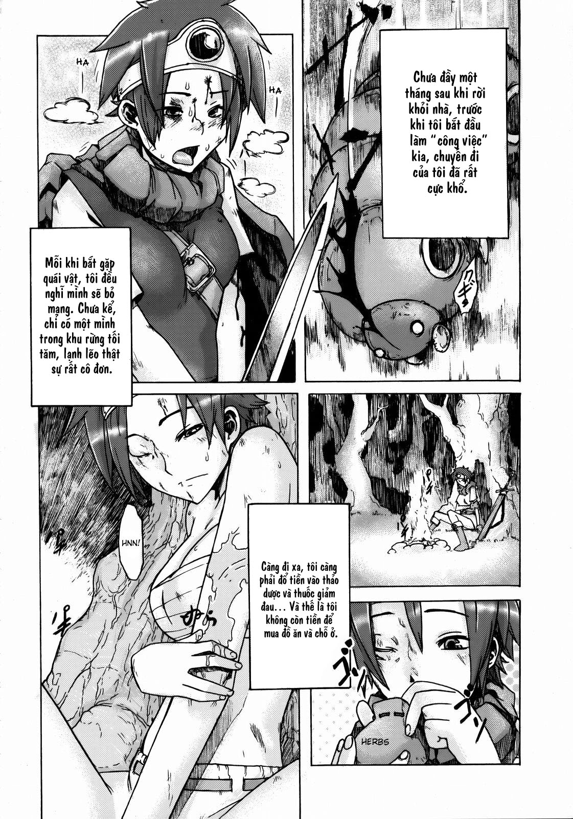 HentaiVN.net - Ảnh 12 - Onna Yuusha Hitori Tabi - Chap 1