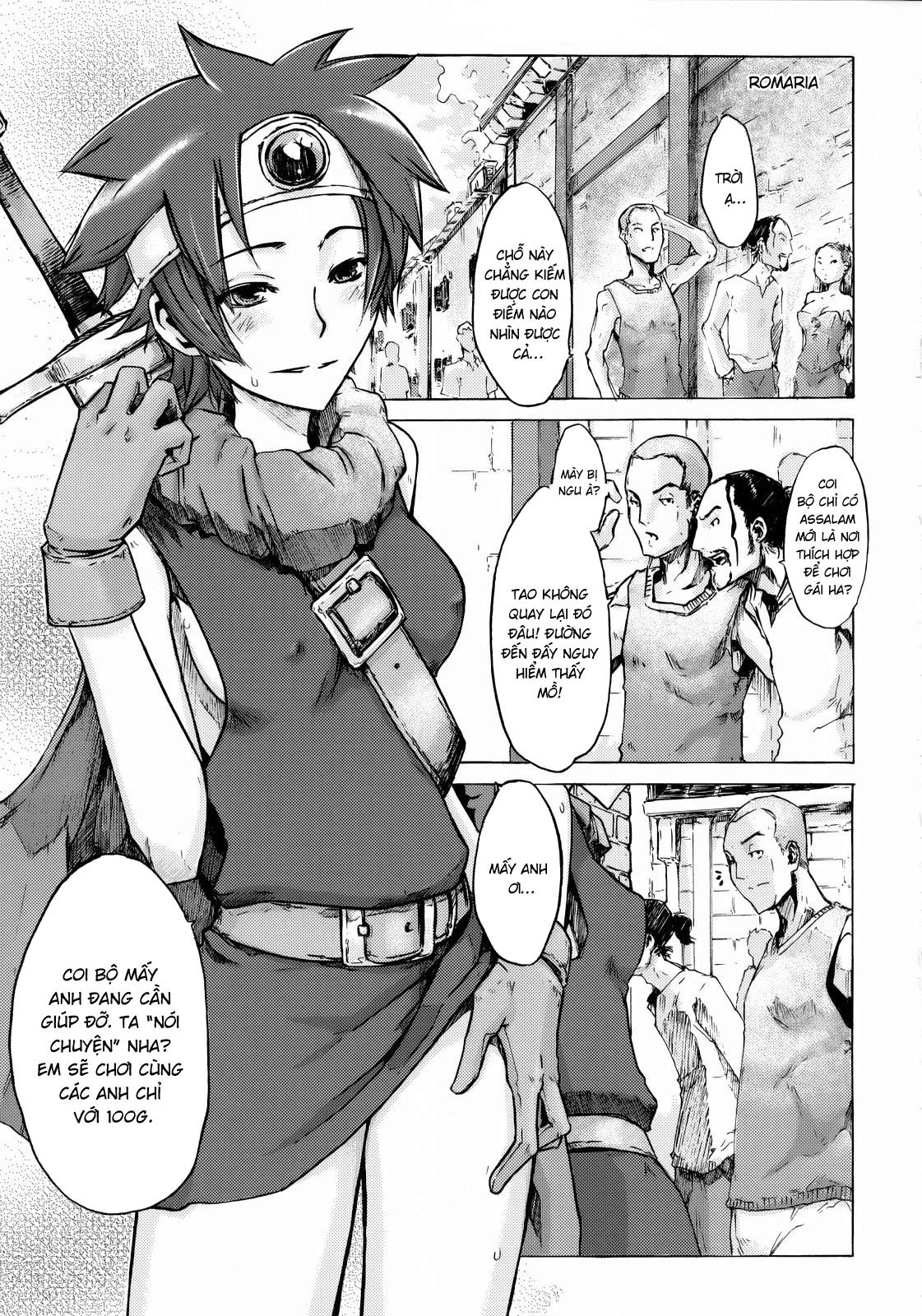 HentaiVN.net - Ảnh 5 - Onna Yuusha Hitori Tabi - Chap 1