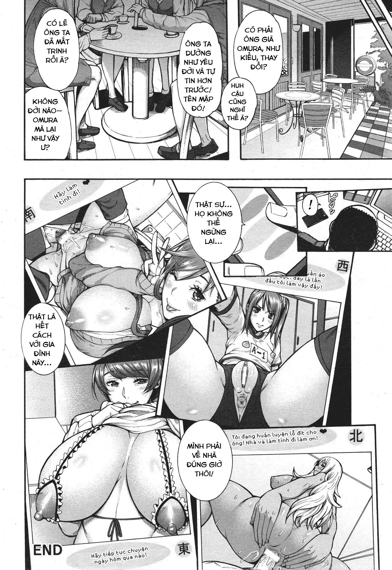 HentaiVN.net - Ảnh 25 - Bitch Tenshi Oyako 1 [Mother Daughter Angel Bitches] - Chap 1