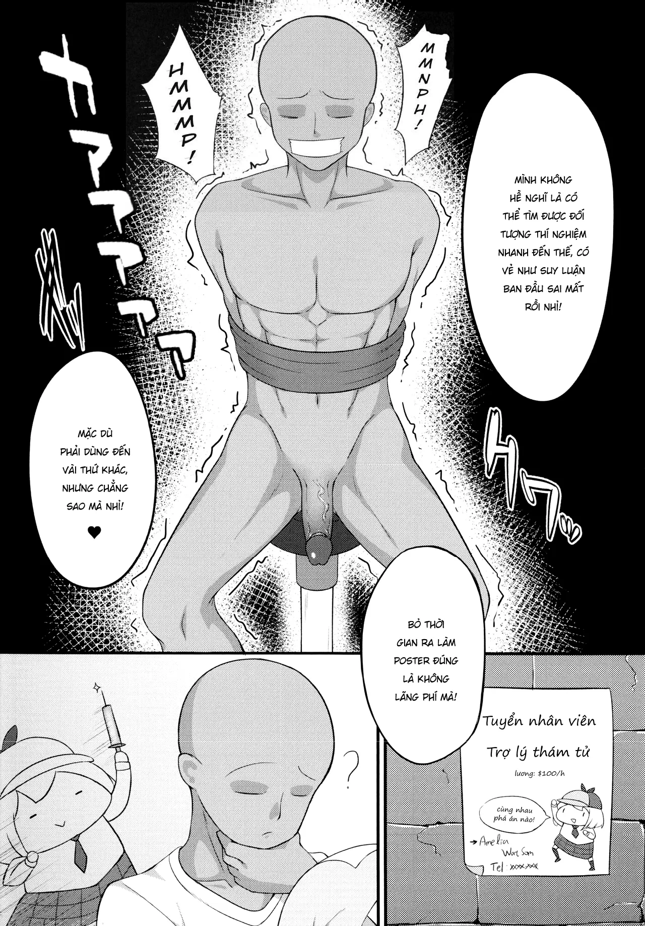 HentaiVN.net - Ảnh 3 - Chào mừng đến văn phòng thám tử Watson [Youkoso, Watson Chousashitsu e] - Chap 1