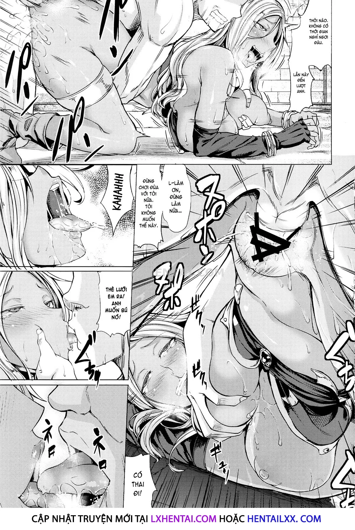 HentaiVN.net - Ảnh 13 - Brown Girls Are Great! [Kasshoku Musume Wa Ii Zo!] - Chap 1
