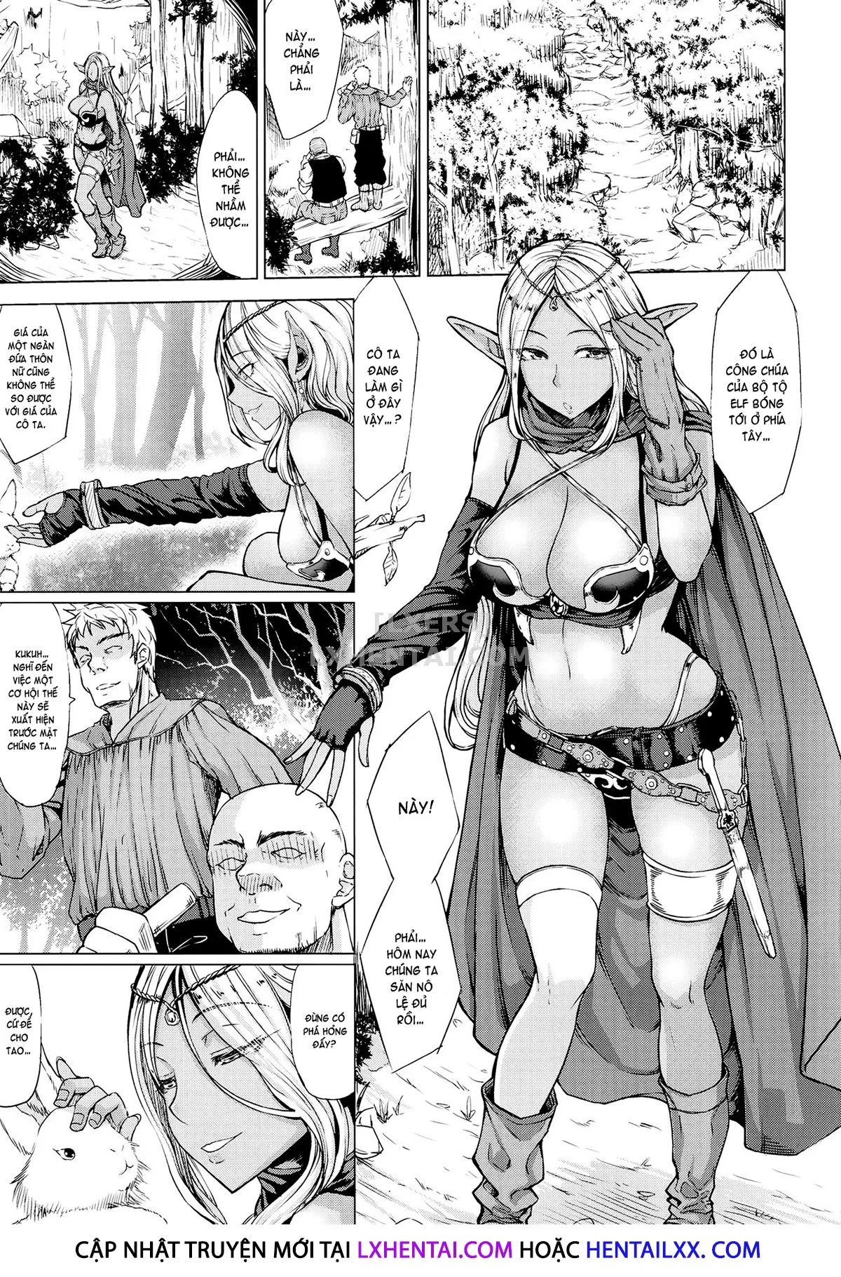 HentaiVN.net - Ảnh 3 - Brown Girls Are Great! [Kasshoku Musume Wa Ii Zo!] - Chap 1