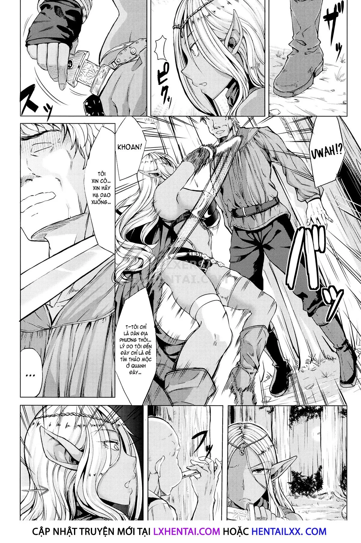 HentaiVN.net - Ảnh 4 - Brown Girls Are Great! [Kasshoku Musume Wa Ii Zo!] - Chap 1