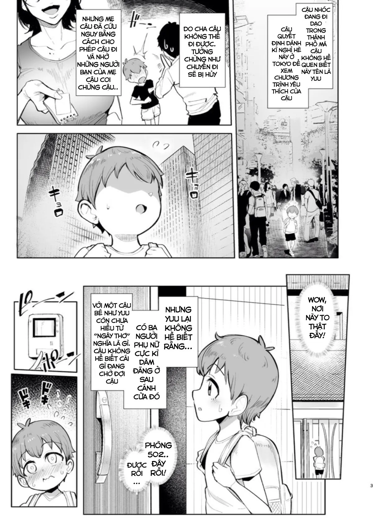 HentaiVN.net - Ảnh 3 - The Place I Stayed Over at Belonged to Perverted Gyaru Onee-chans - Chap 1