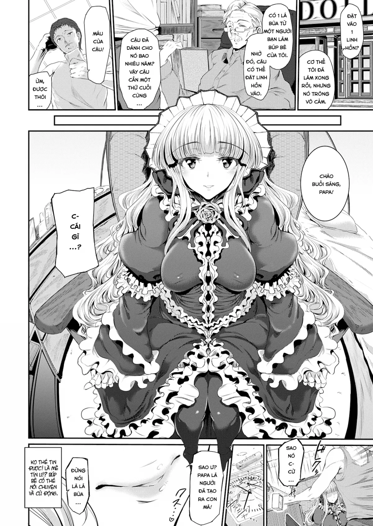 HentaiVN.net - Ảnh 3 - Doll -Pygmalion no Eve - Chap 1