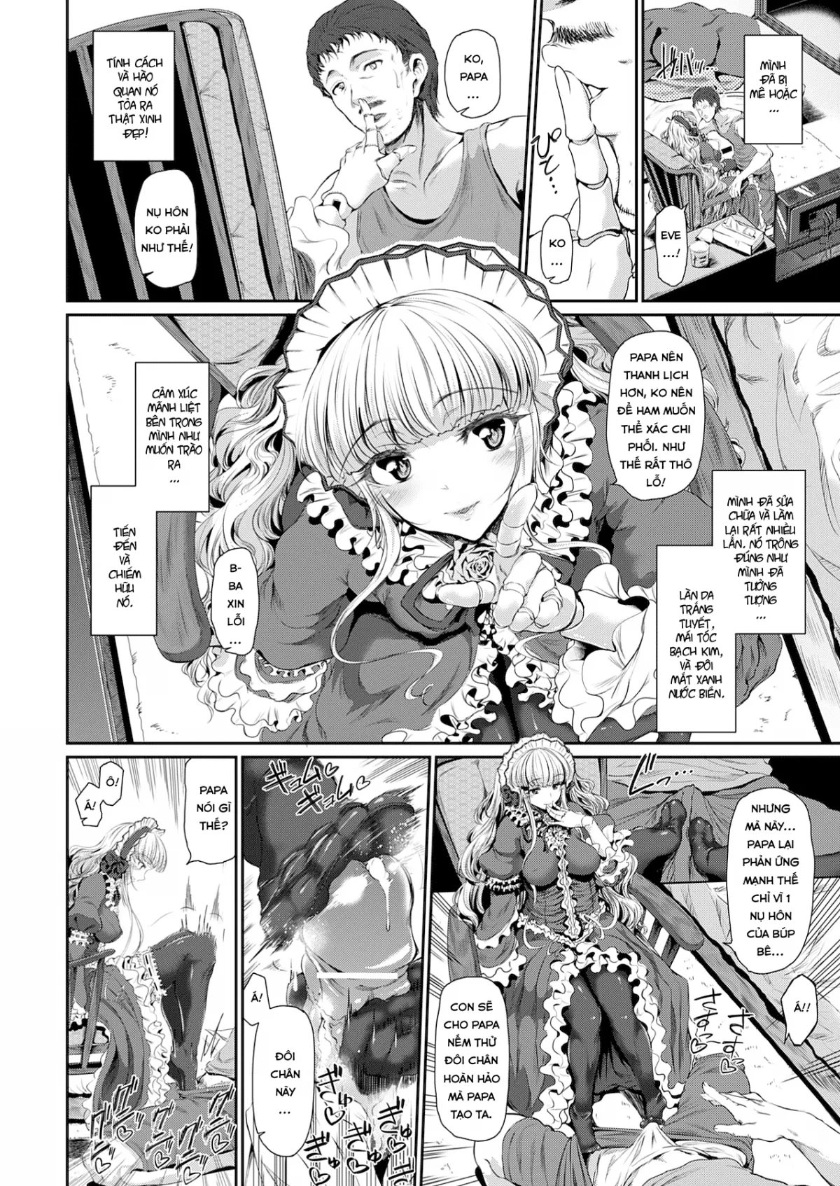 HentaiVN.net - Ảnh 5 - Doll -Pygmalion no Eve - Chap 1