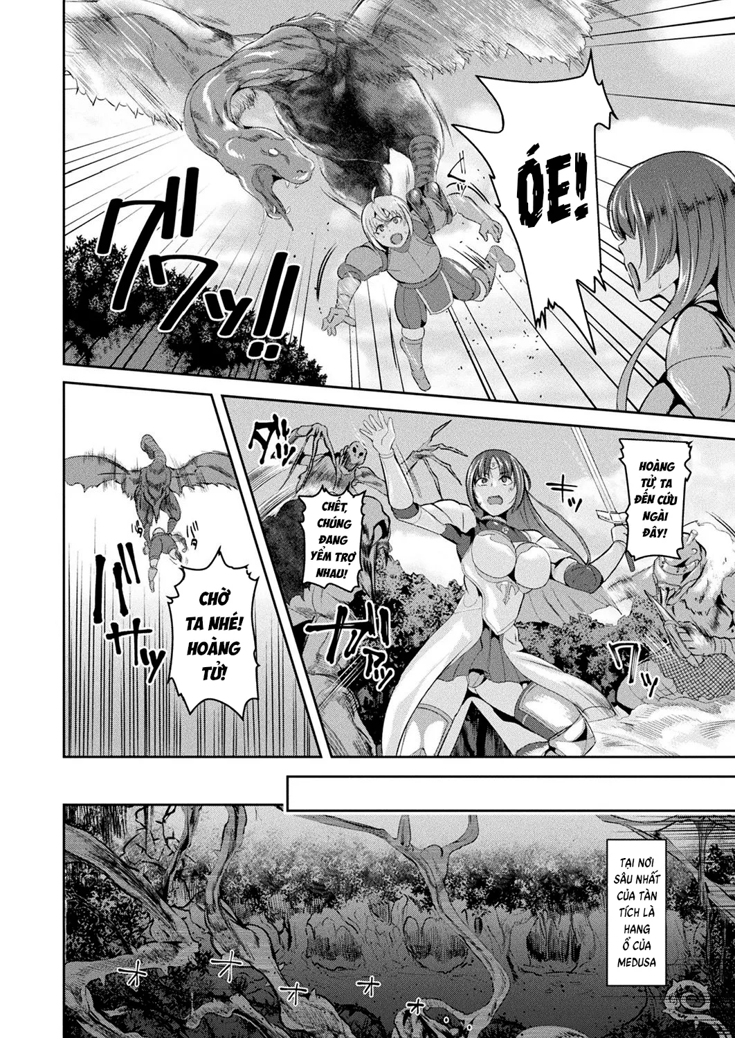 HentaiVN.net - Ảnh 15 - Intemperance Imperial Guard Knight Gloria [Tomone no Konoe Kishi Gloria] - Chap 1