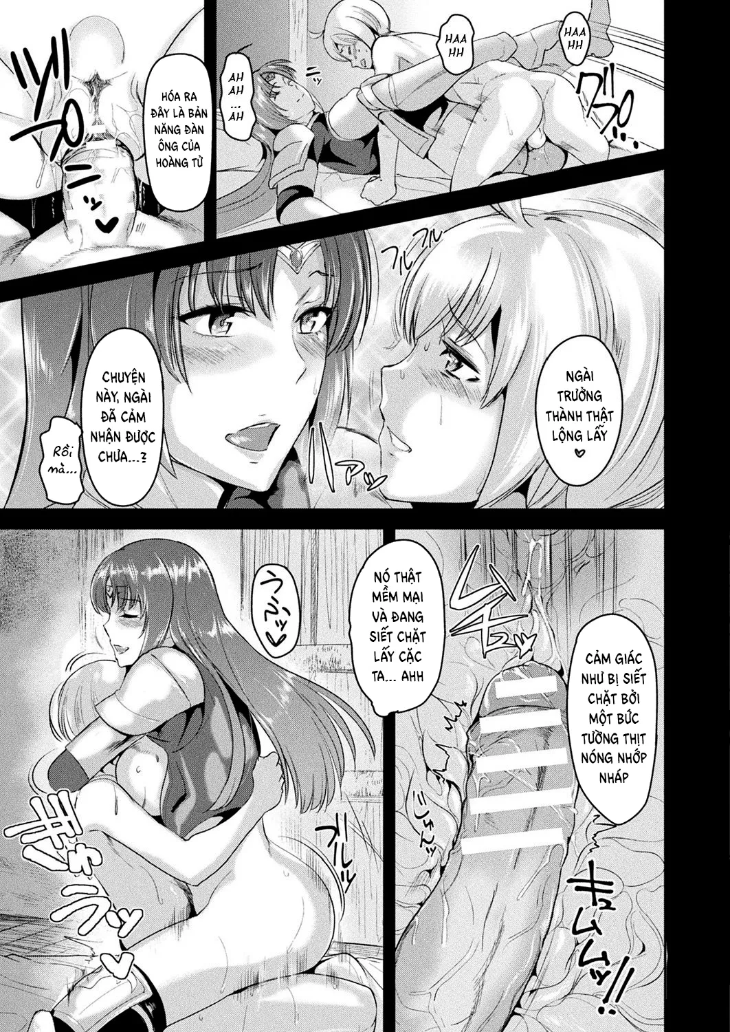 HentaiVN.net - Ảnh 8 - Intemperance Imperial Guard Knight Gloria [Tomone no Konoe Kishi Gloria] - Chap 1