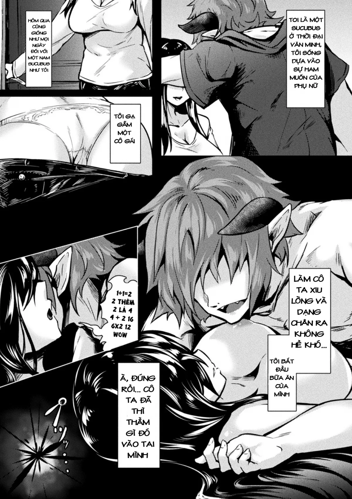 HentaiVN.net - Ảnh 4 - How to Break an Incubus [Otoko Inma no Kowashikata] - Chap 1
