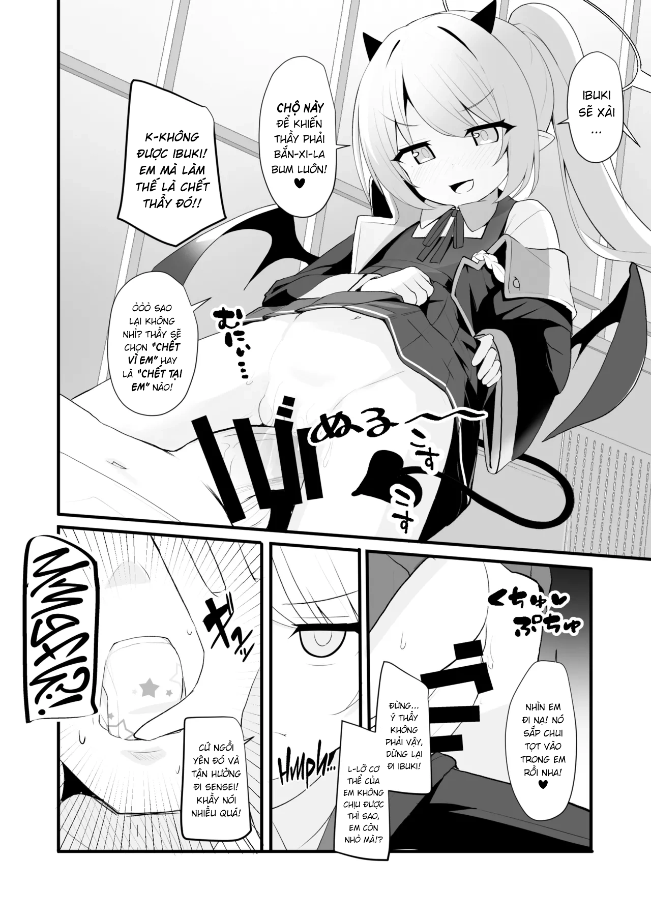 HentaiVN.net - Ảnh 15 - Ibuki muốn được chơi với thầy cơ! - Chap 1