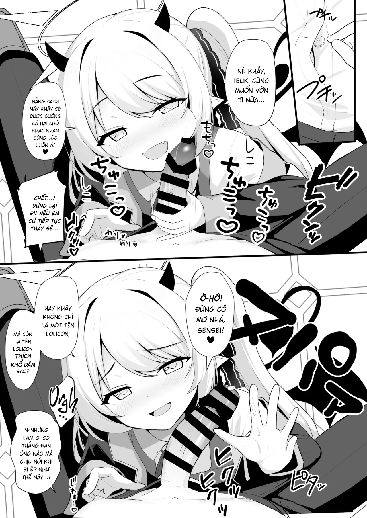 HentaiVN.net - Ảnh 8 - Ibuki muốn được chơi với thầy cơ! - Chap 1