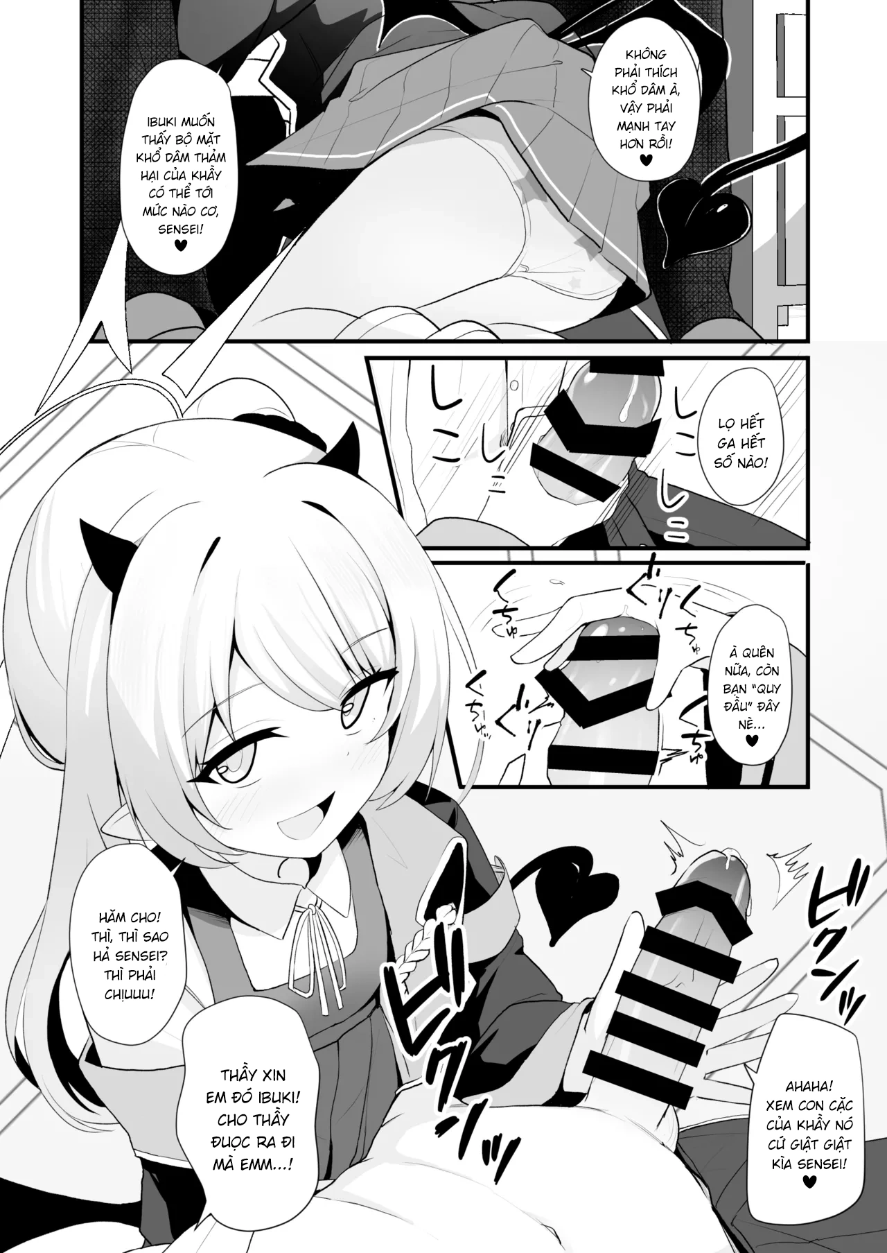 HentaiVN.net - Ảnh 9 - Ibuki muốn được chơi với thầy cơ! - Chap 1