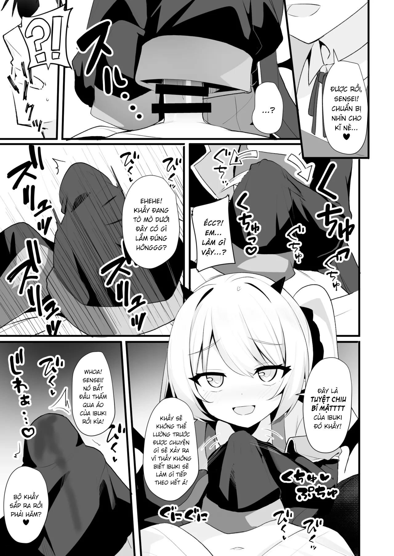 HentaiVN.net - Ảnh 10 - Ibuki muốn được chơi với thầy cơ! - Chap 1