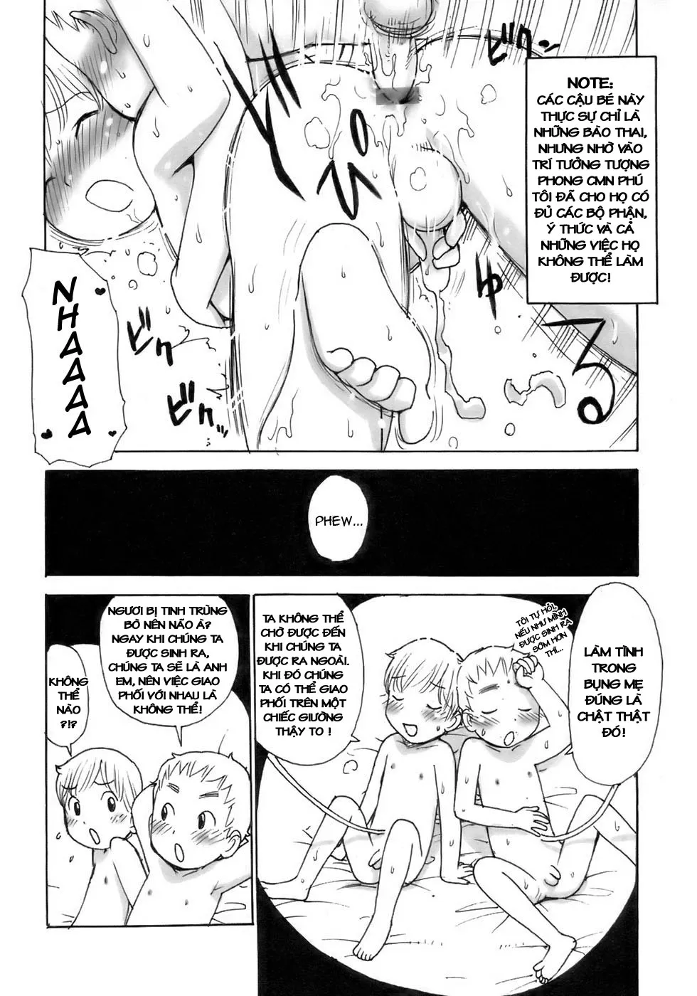 HentaiVN.net - Ảnh 8 - Onaka no Naka [Onaka No Naka / In The Womb; In The Womb] - Chap 1