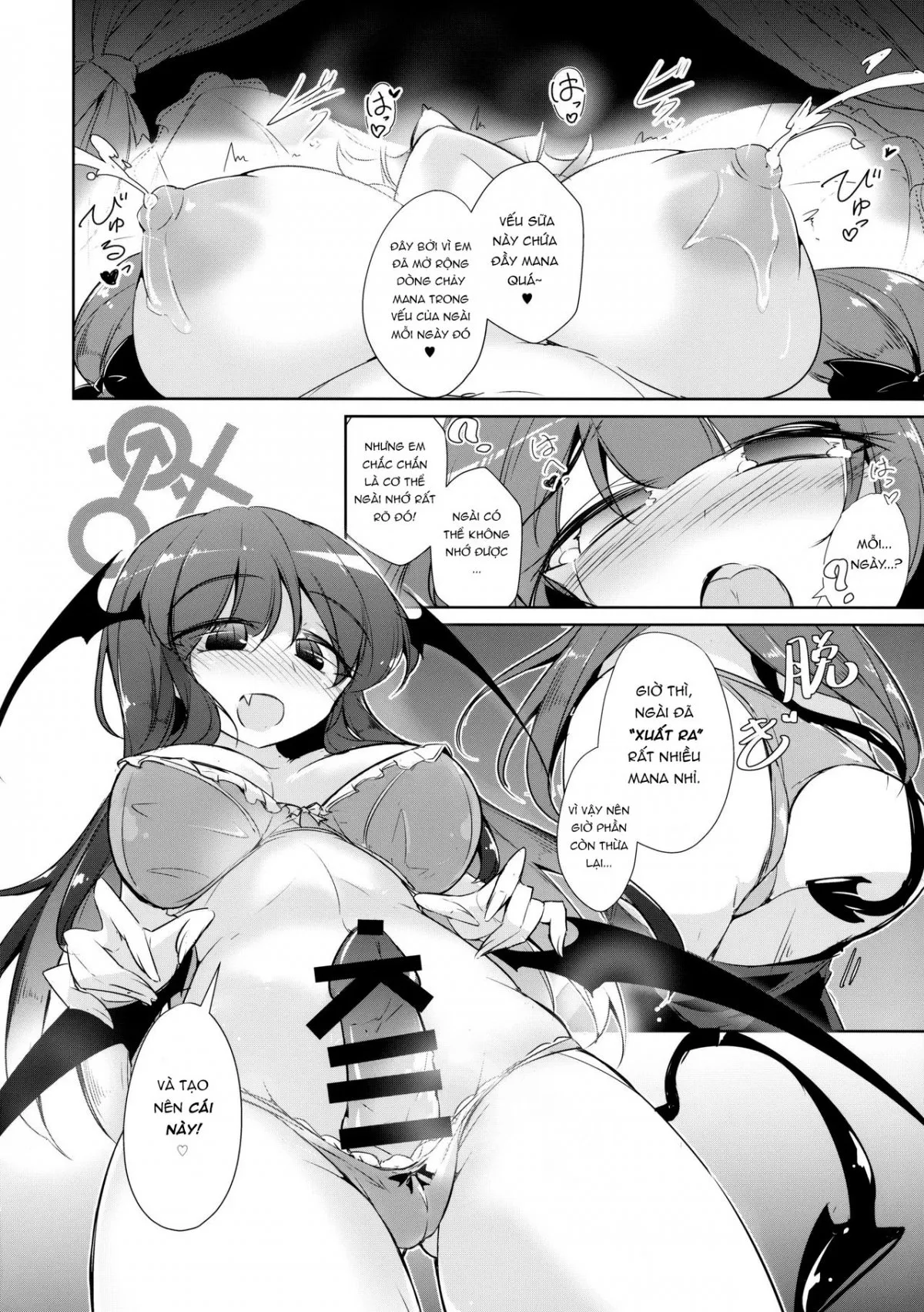 HentaiVN.net - Ảnh 16 - PatchouKoa Nyuuetsu Shujuu Gyakutenda (Touhou Project) - Chap 1