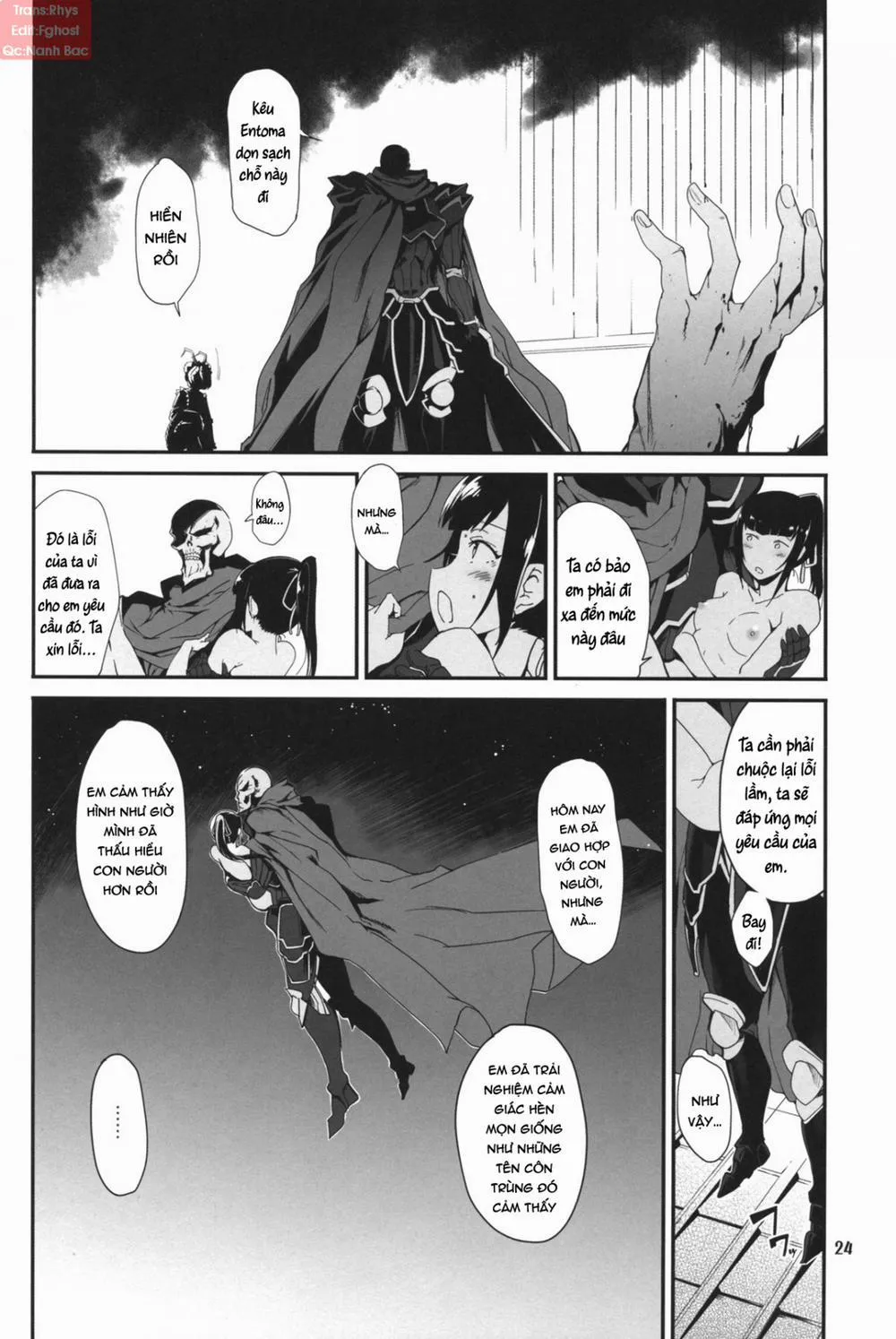 HentaiVN.net - Ảnh 23 - Narberal no kougou (Overlord) - Chap 1