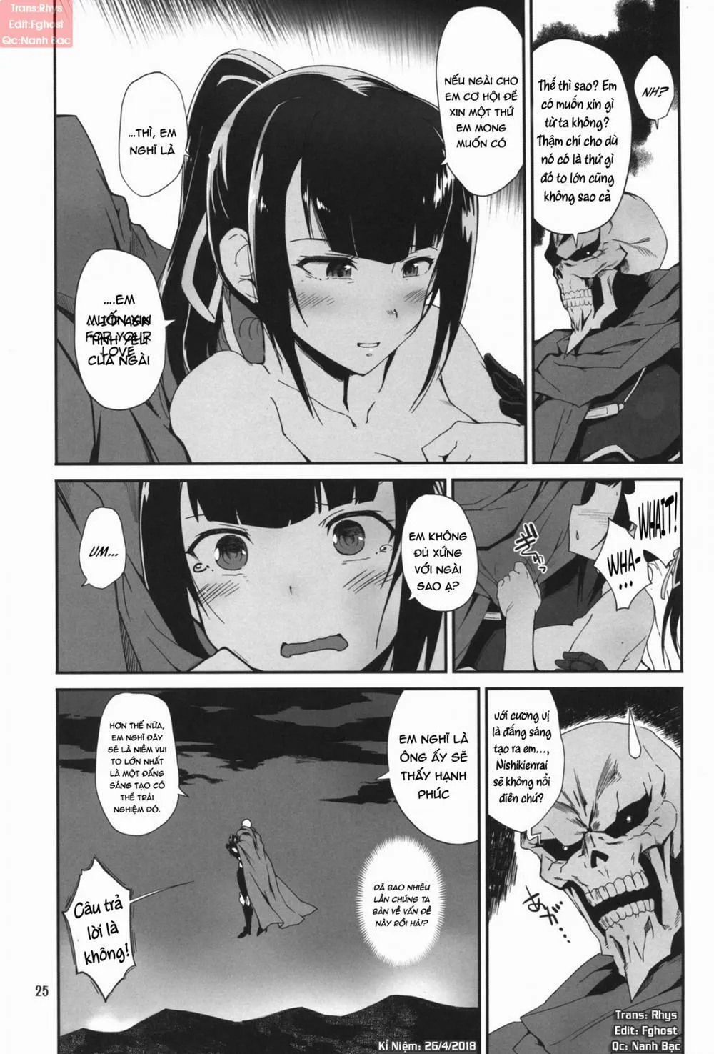 HentaiVN.net - Ảnh 24 - Narberal no kougou (Overlord) - Chap 1