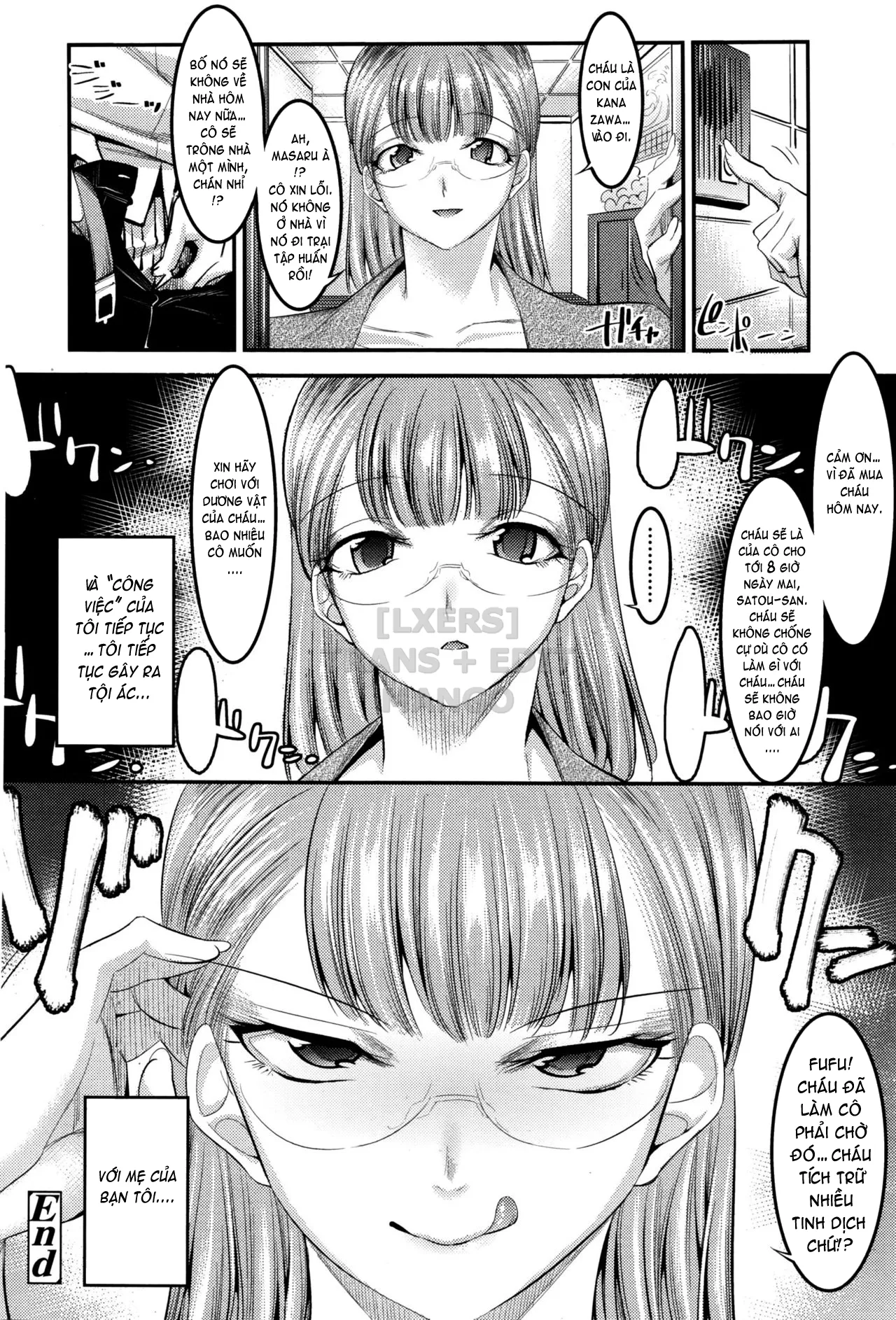 HentaiVN.net - Ảnh 30 - Really Scary Friends' Mothers [Hontou Wa Kowai Tomodachi No Okaa-San] - Chap 1