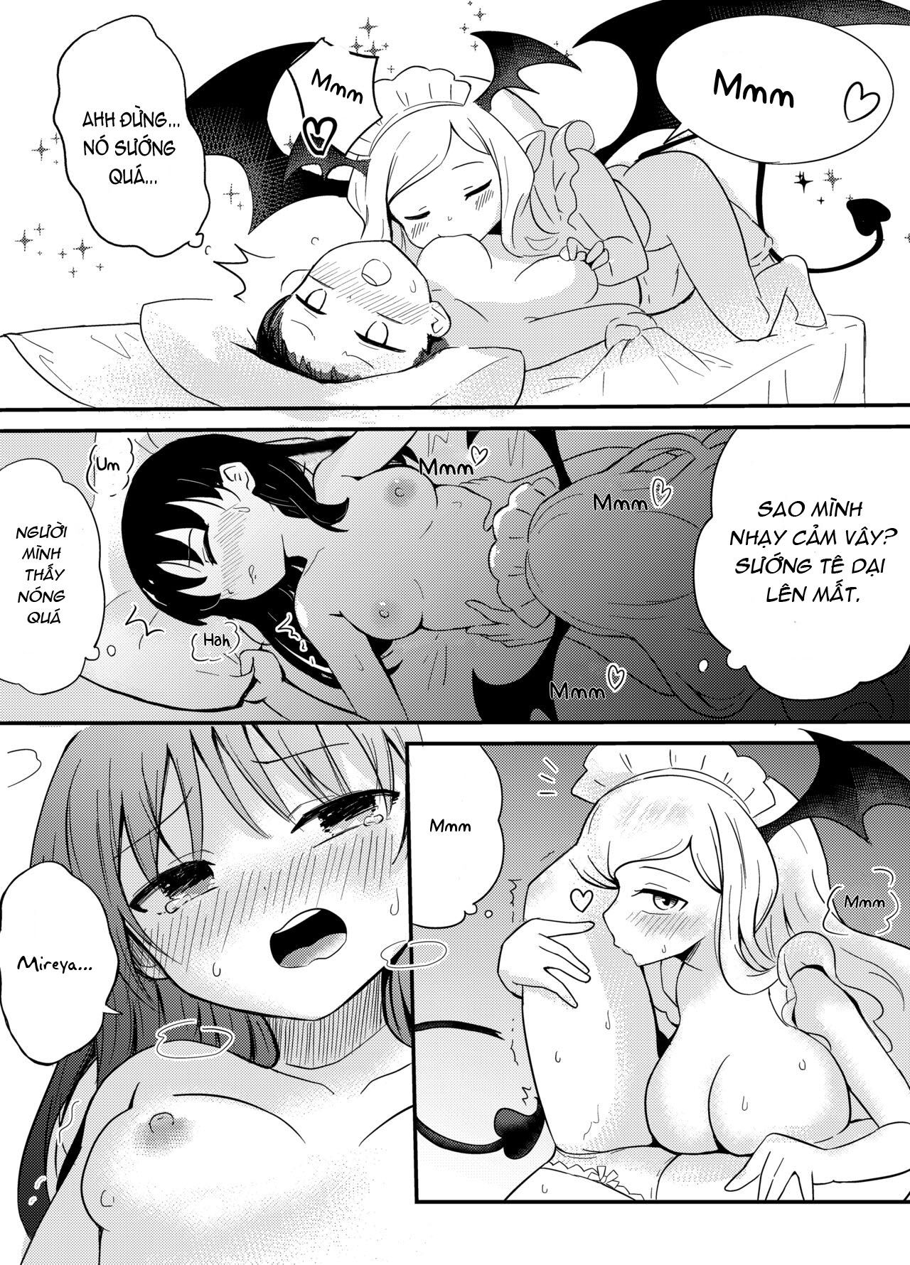 HentaiVN.net - Ảnh 16 - Yuri Succu Maid no Amaama Gohoushi - Chap 1