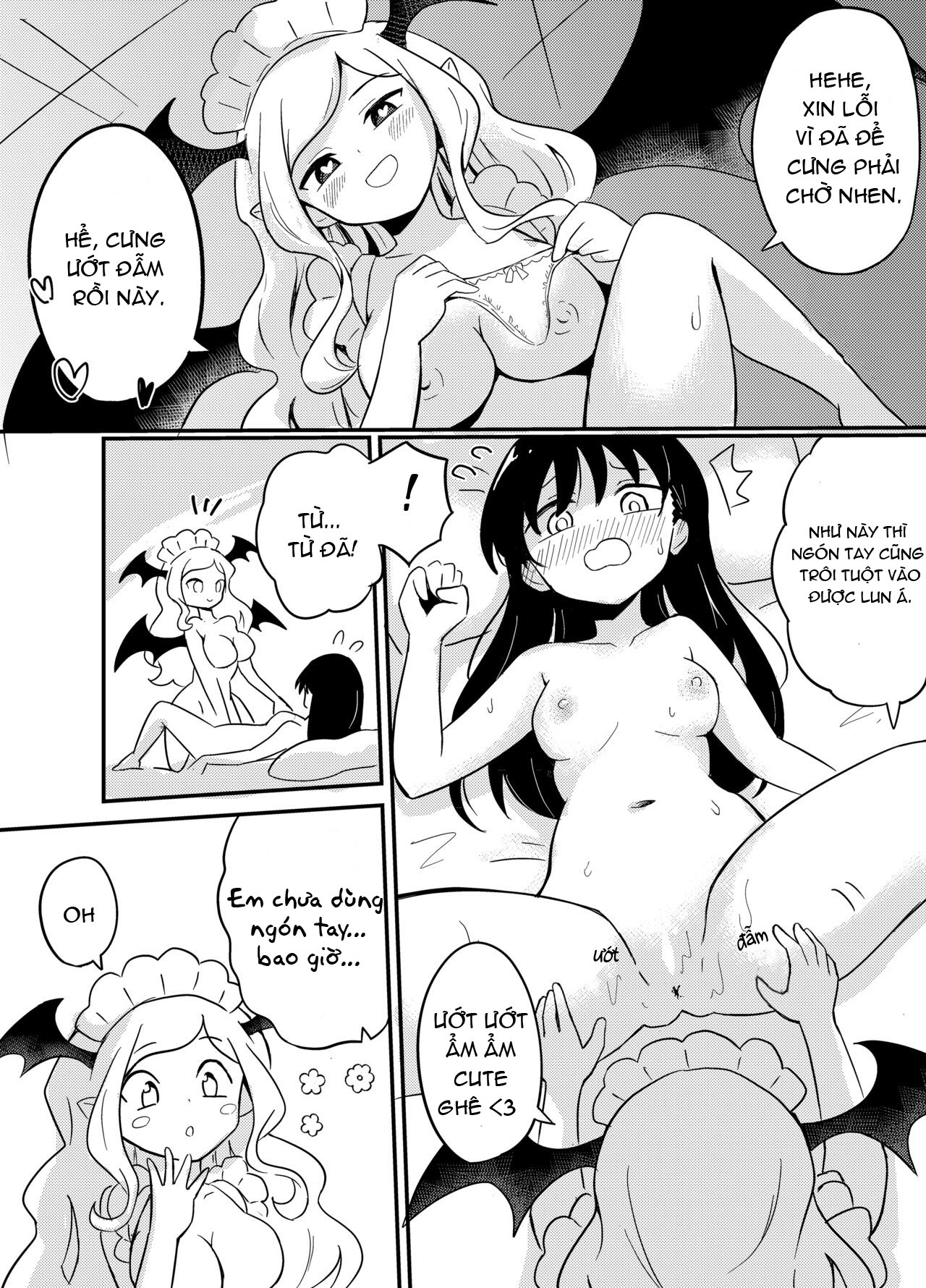 HentaiVN.net - Ảnh 17 - Yuri Succu Maid no Amaama Gohoushi - Chap 1