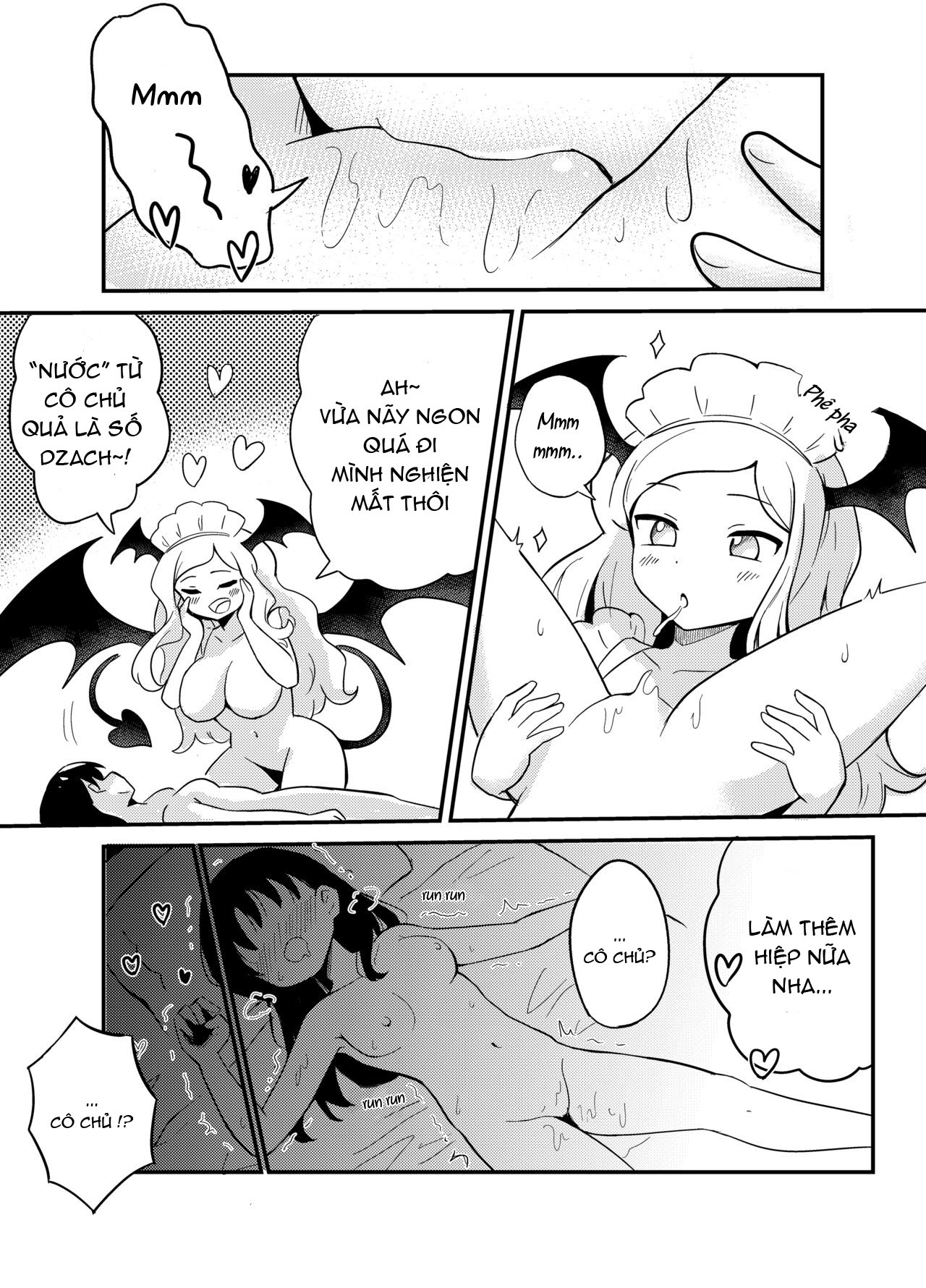 HentaiVN.net - Ảnh 25 - Yuri Succu Maid no Amaama Gohoushi - Chap 1