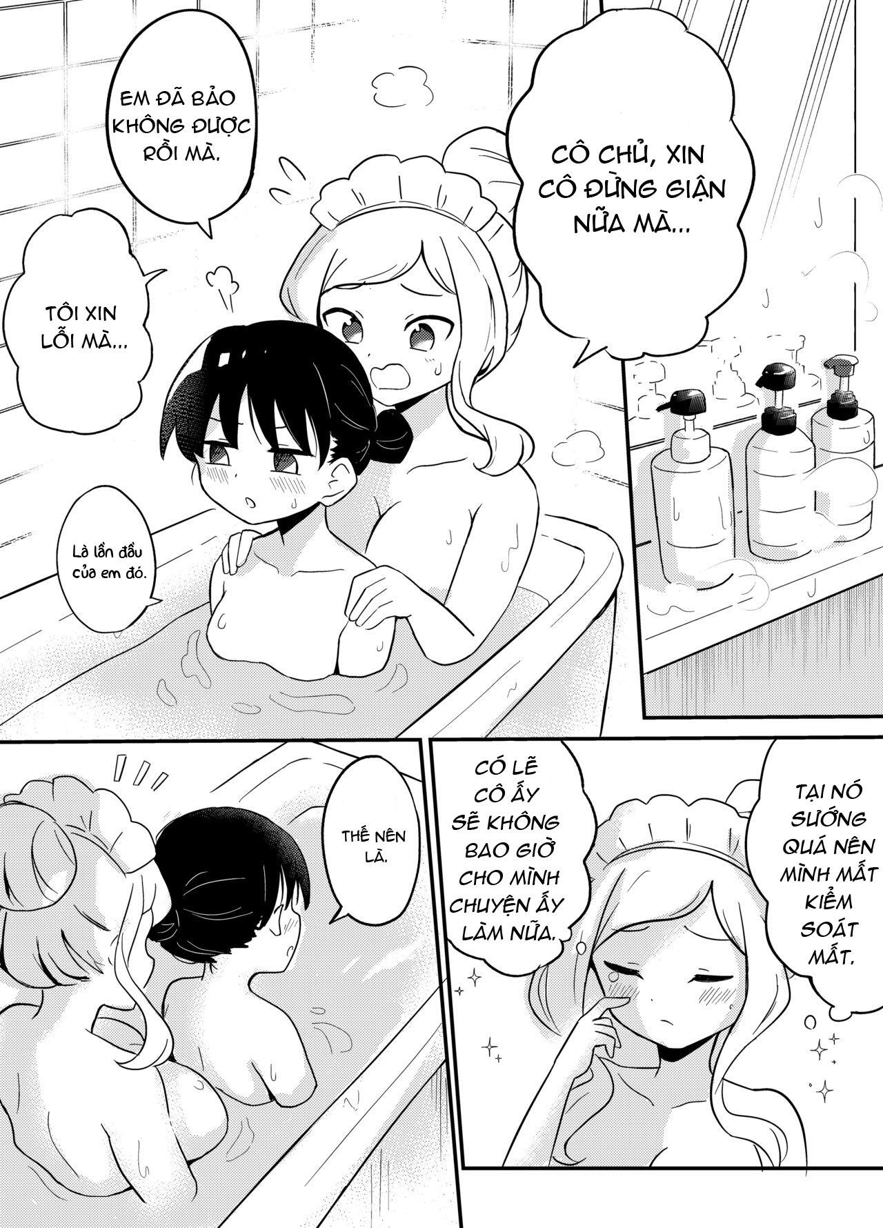 HentaiVN.net - Ảnh 26 - Yuri Succu Maid no Amaama Gohoushi - Chap 1