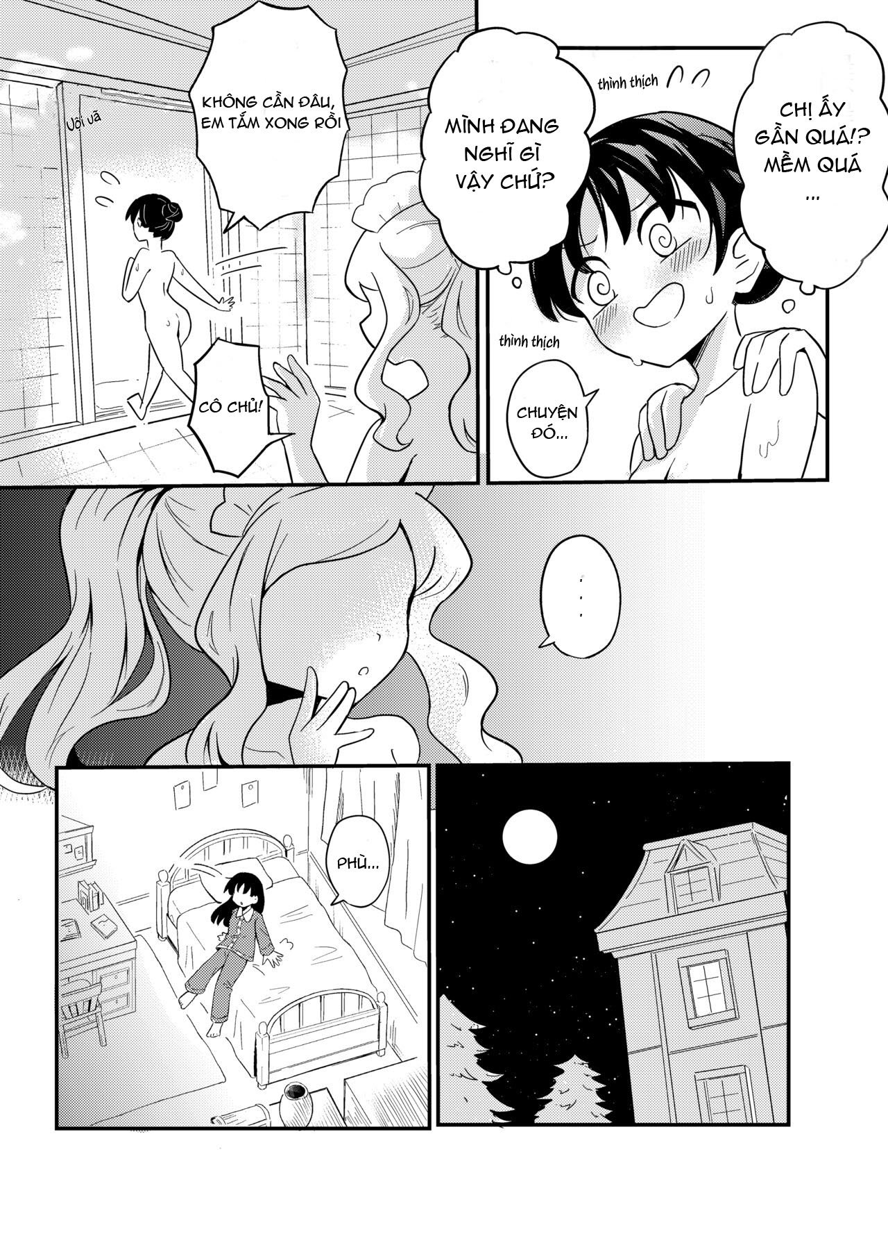 HentaiVN.net - Ảnh 6 - Yuri Succu Maid no Amaama Gohoushi - Chap 1