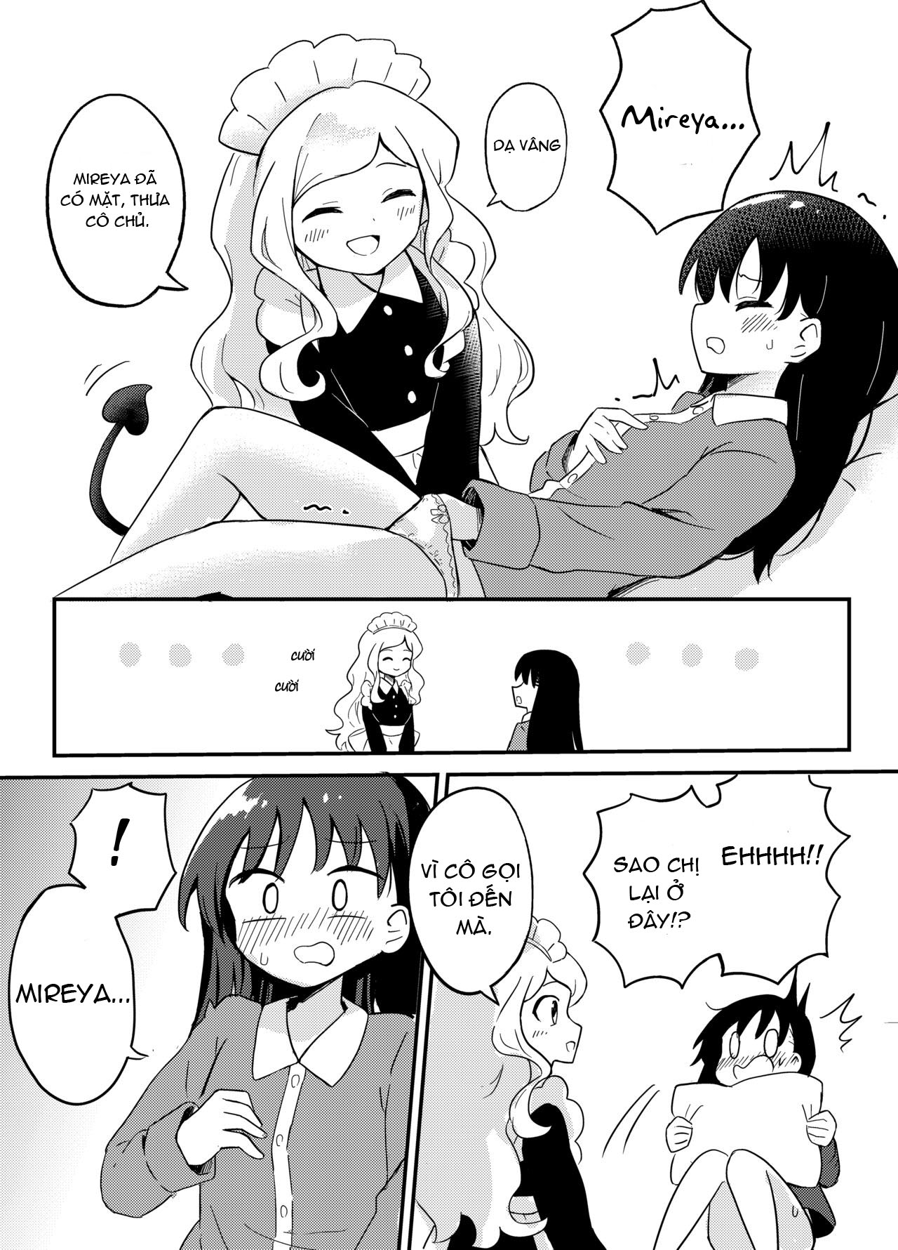 HentaiVN.net - Ảnh 9 - Yuri Succu Maid no Amaama Gohoushi - Chap 1