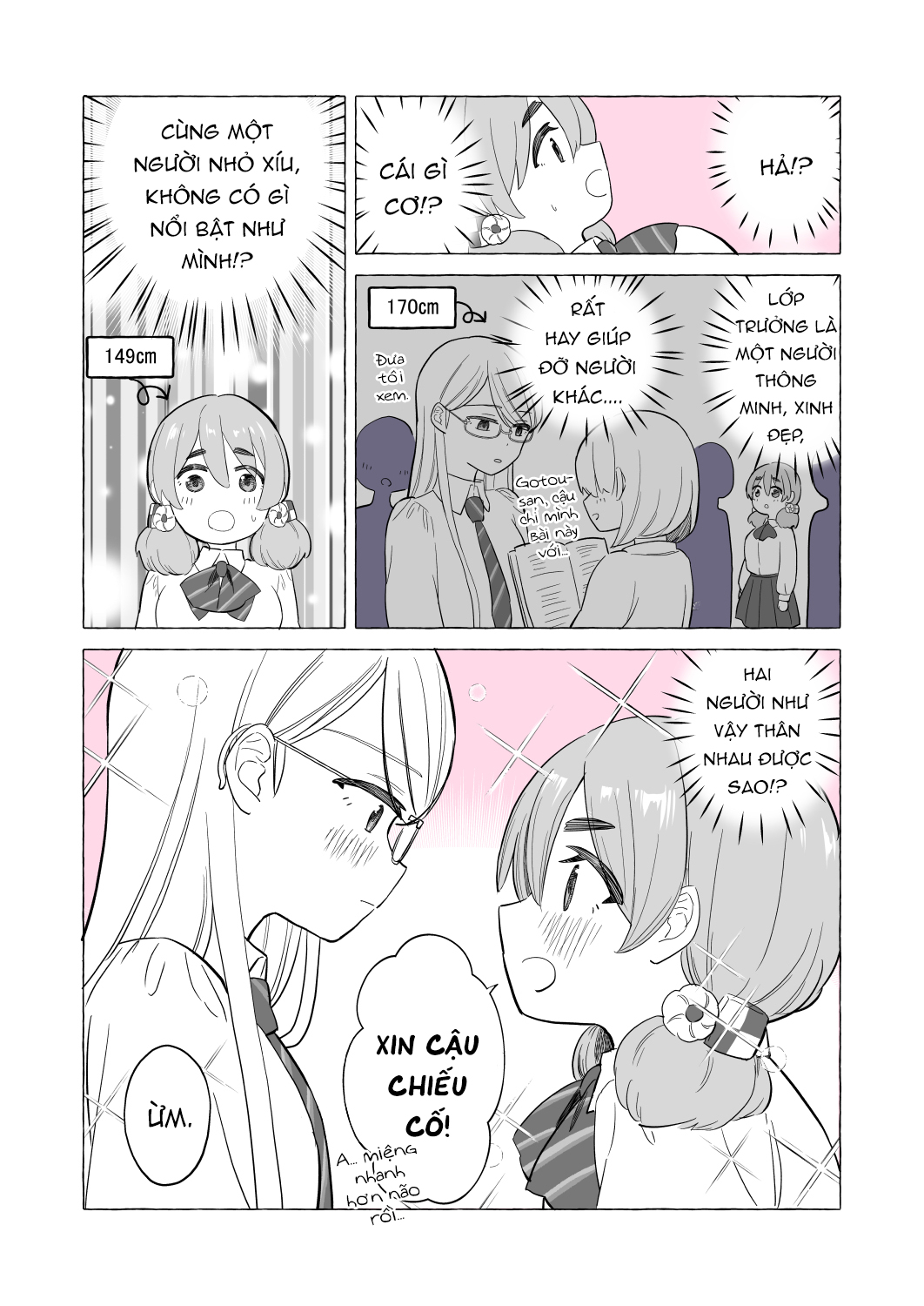HentaiVN.net - Ảnh 4 - Class President and M-san - Chap 1