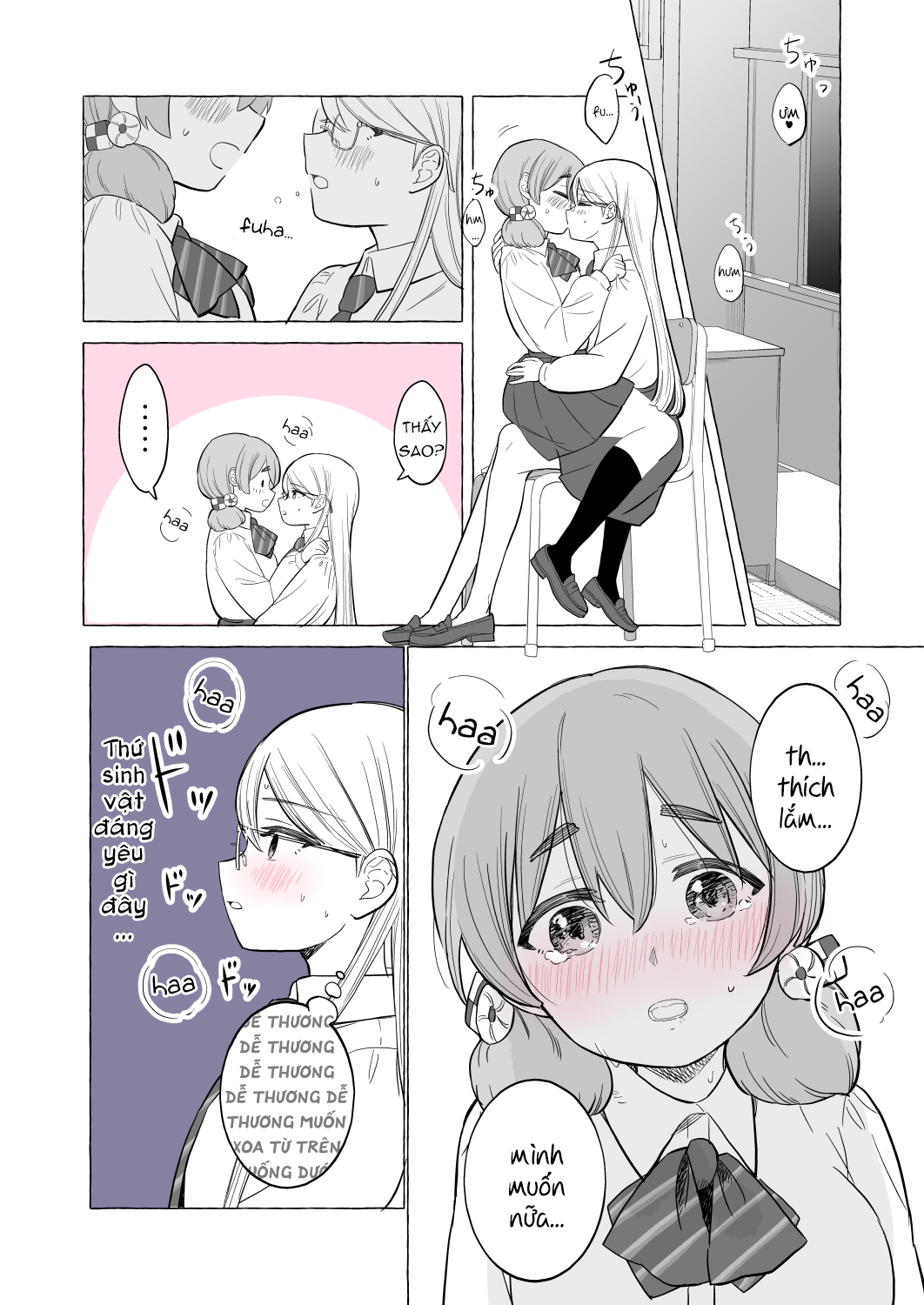 HentaiVN.net - Ảnh 4 - Class President and M-san - Chap 2