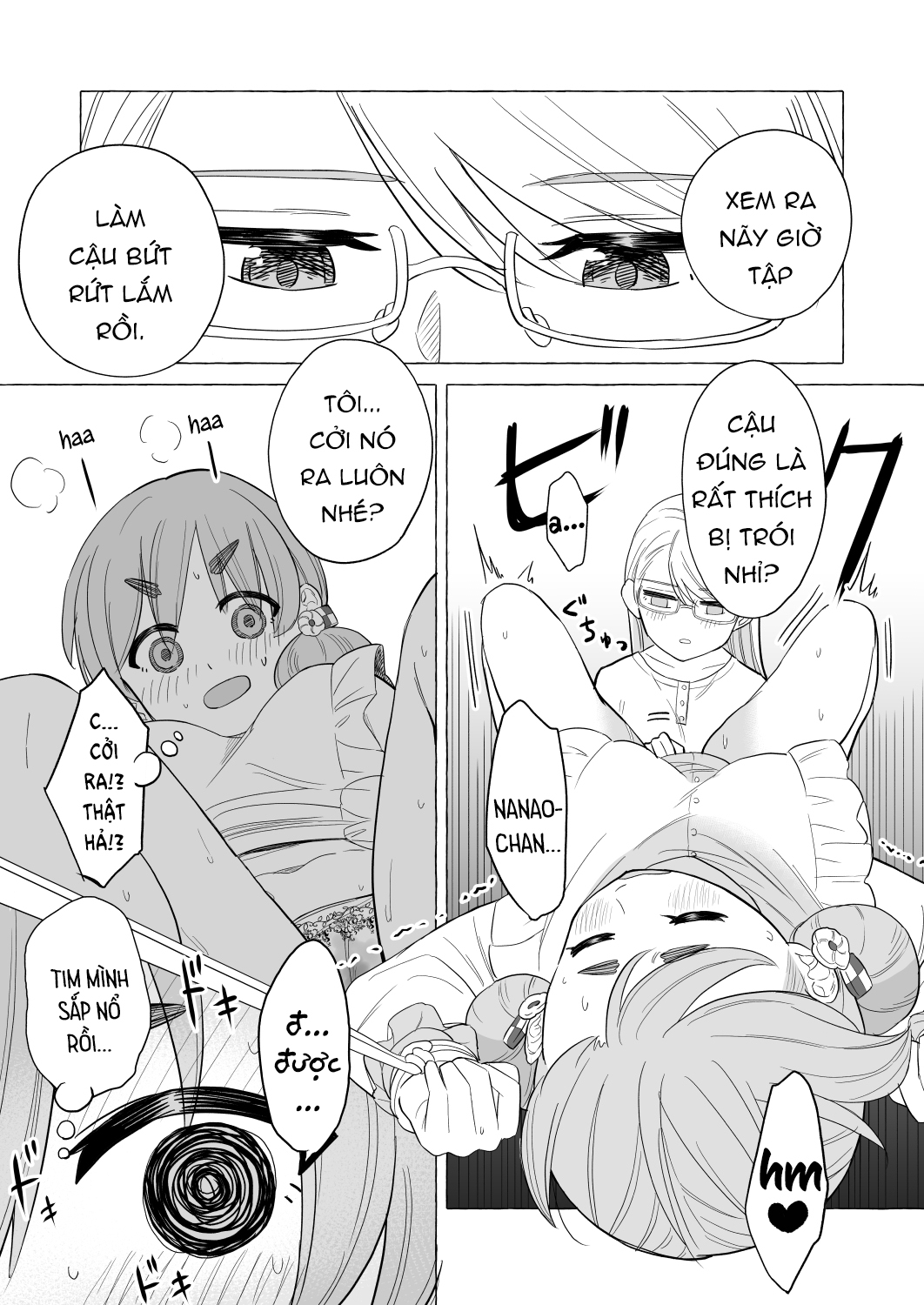 HentaiVN.net - Ảnh 3 - Class President and M-san - Chap 8