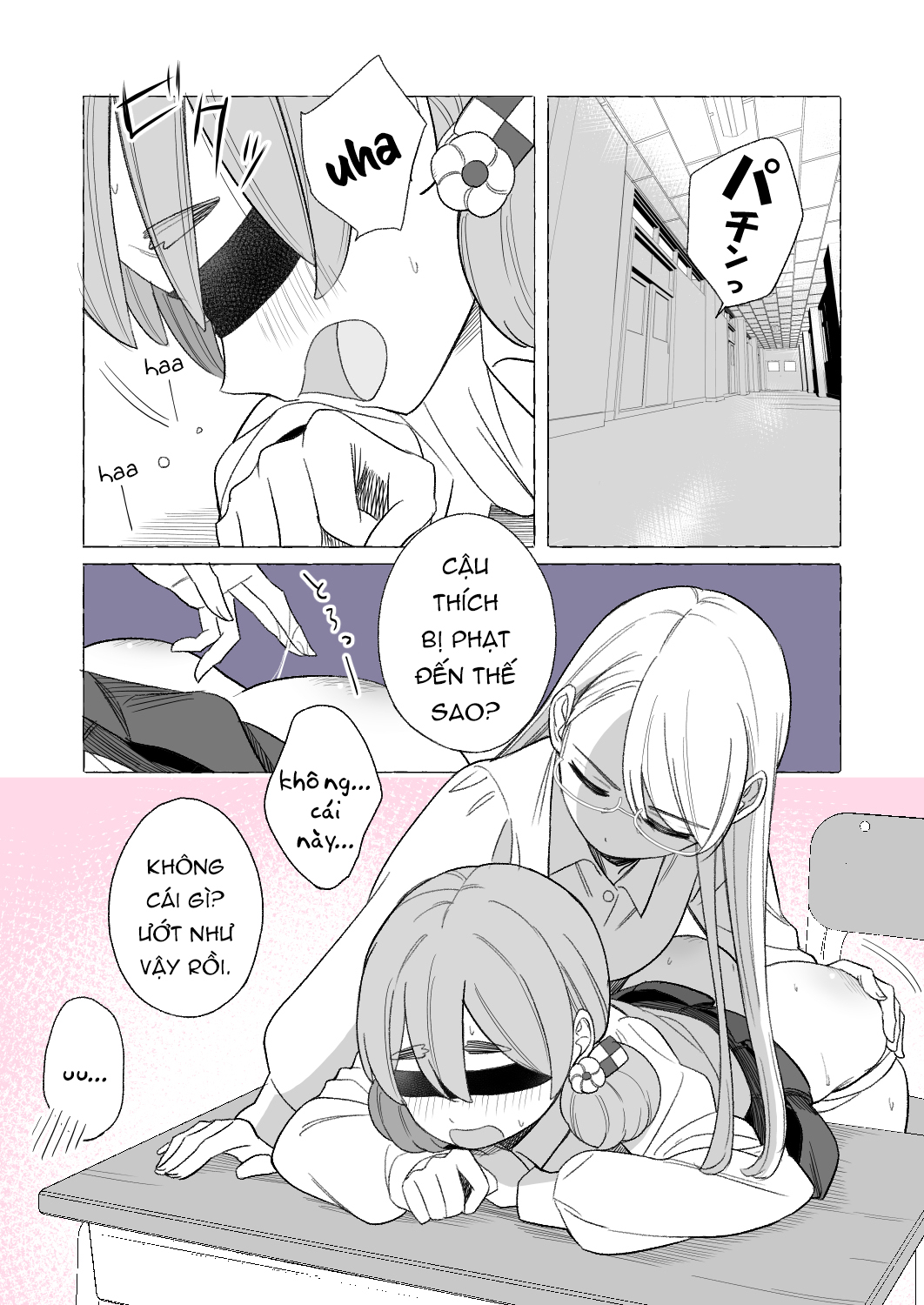 HentaiVN.net - Ảnh 3 - Class President and M-san - Chap 12