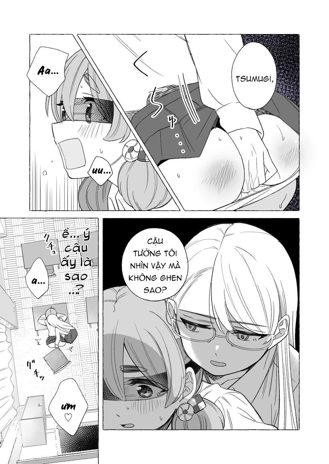 HentaiVN.net - Ảnh 4 - Class President and M-san - Chap 12