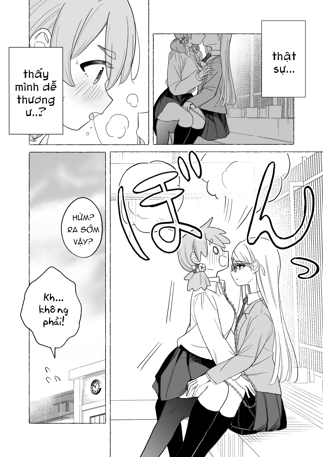 HentaiVN.net - Ảnh 4 - Class President and M-san - Chap 13