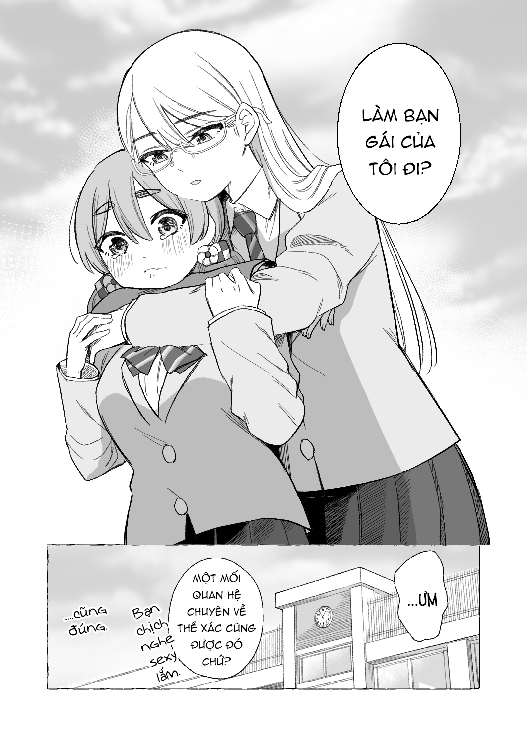 HentaiVN.net - Ảnh 6 - Class President and M-san - Chap 16