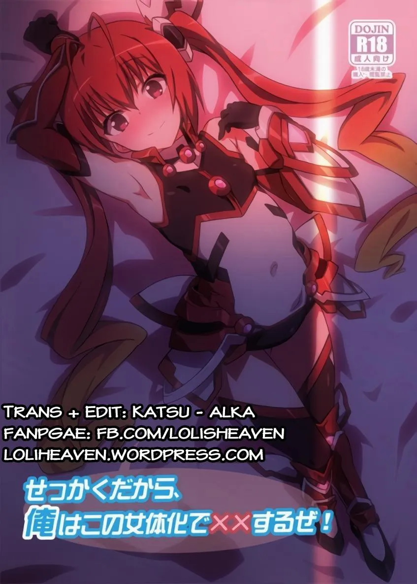 HentaiVN.net - Ảnh 1 - Sekkaku Dakara, Ore Wa Kono Nyotaika De Xx Suru Ze! (Ore, Twintail ni Narimasu.) - Chap 1