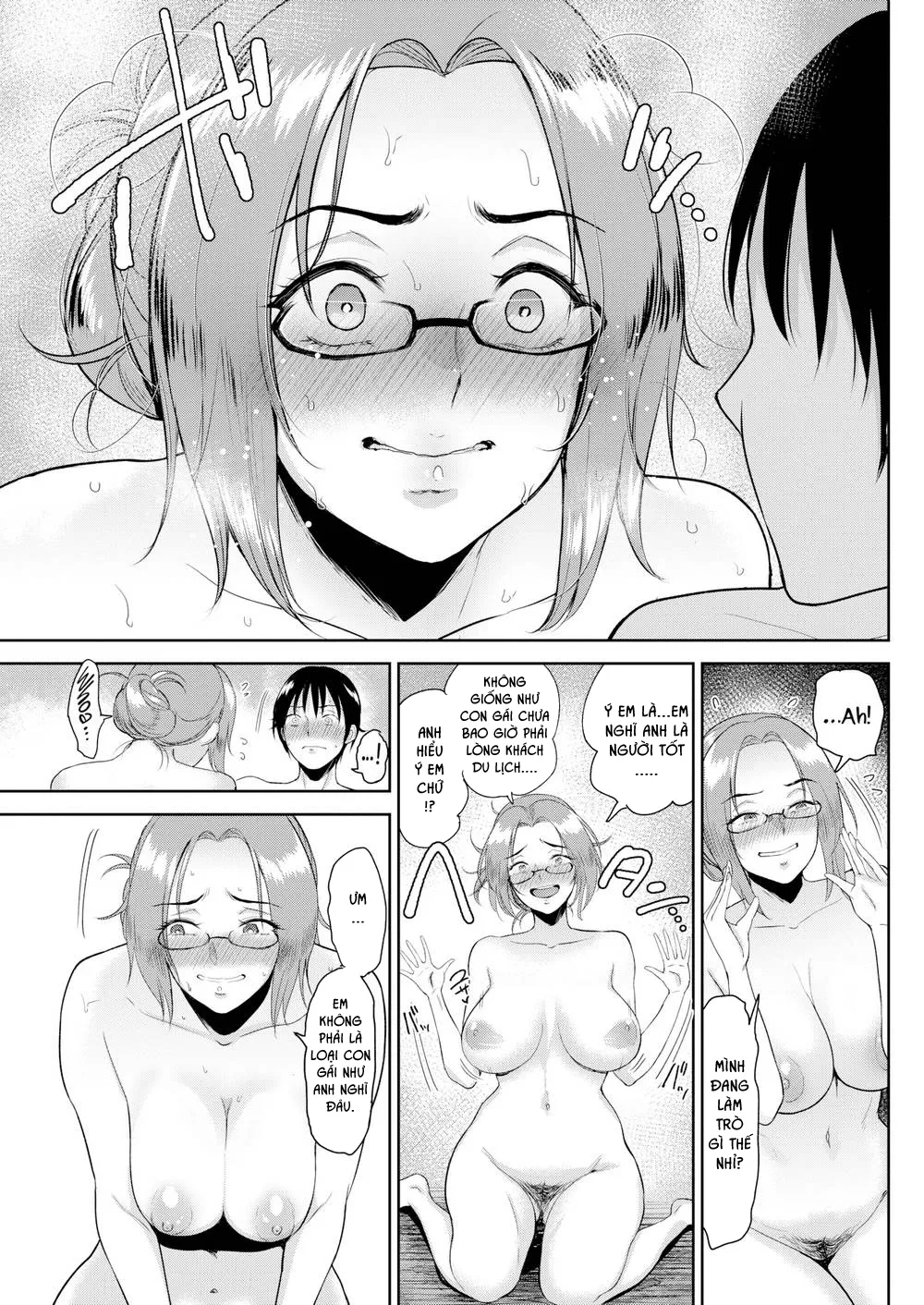 HentaiVN.net - Ảnh 9 - Chủ tịch nghỉ việc về quê sửa ống nước và cái kết! [Hospitable Bath] - Chap 1