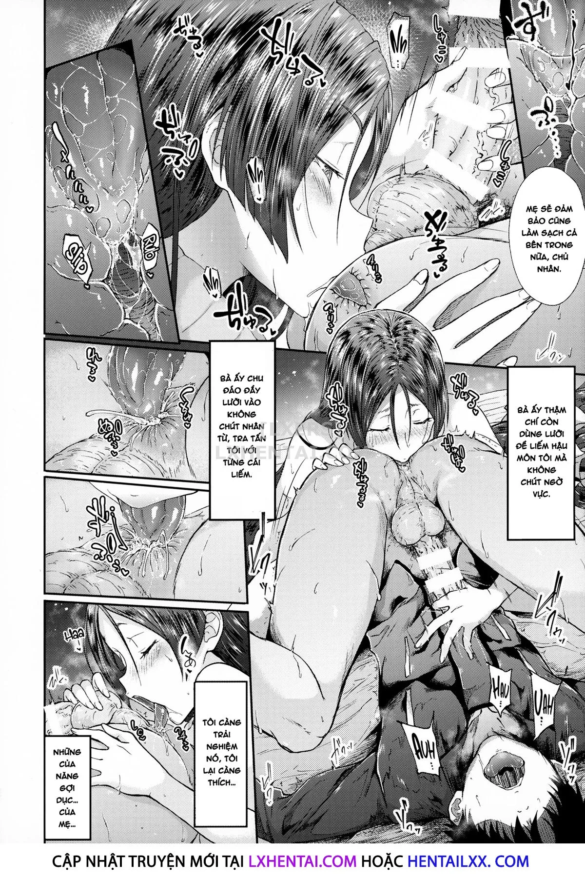 HentaiVN.net - Ảnh 11 - Raikou Mama Boseiteki Sakusei Nama Houshi. [Mommy Raikou's Maternal Squeezing Service] - Chap 2
