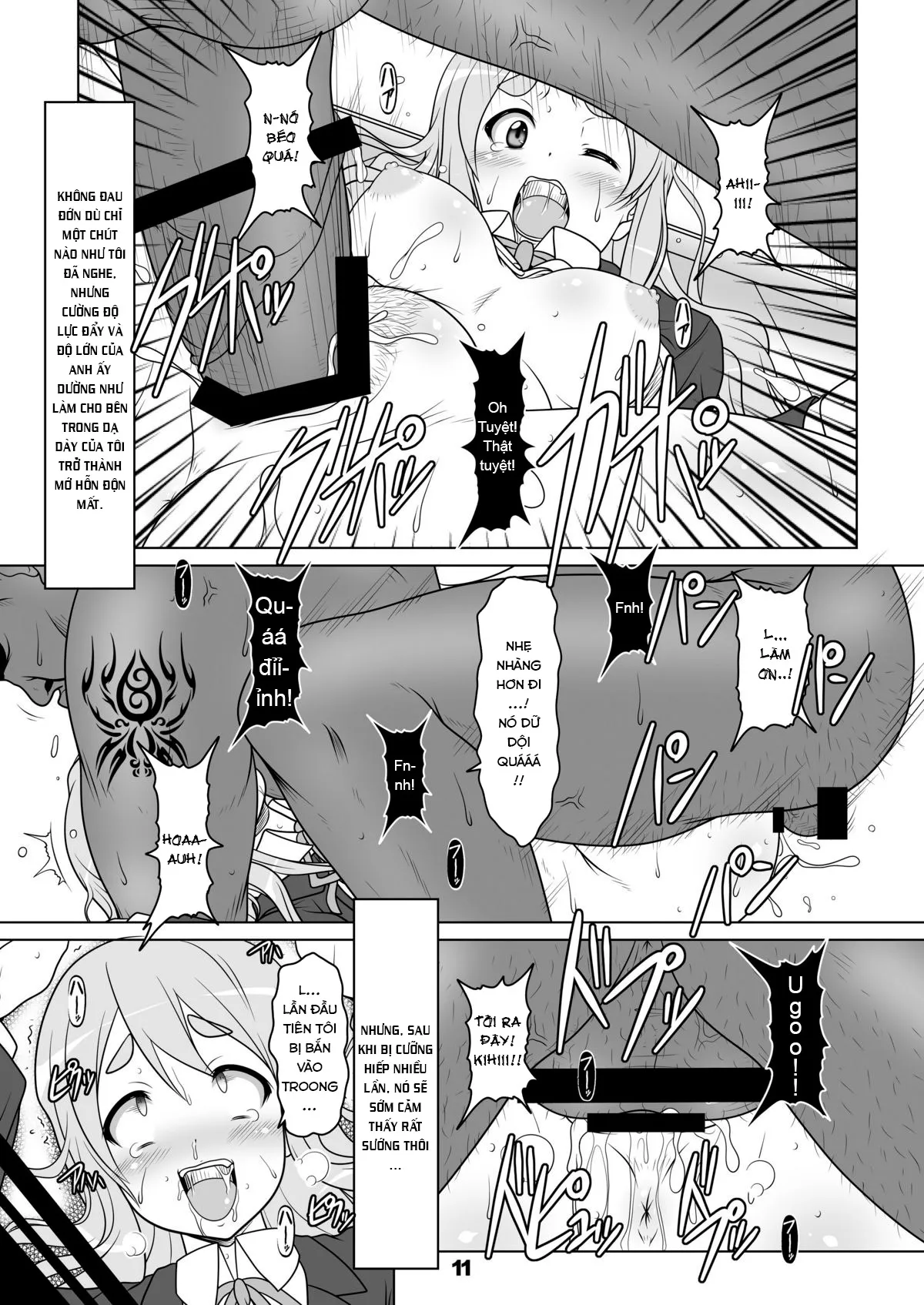 HentaiVN.net - Ảnh 10 - Khoảng thời gian đen tối (K-ON!) [Black Time (K-ON!), Kuroiro Jikan (K-ON!), 黒色時間 (けいおん!)] - Chap 1
