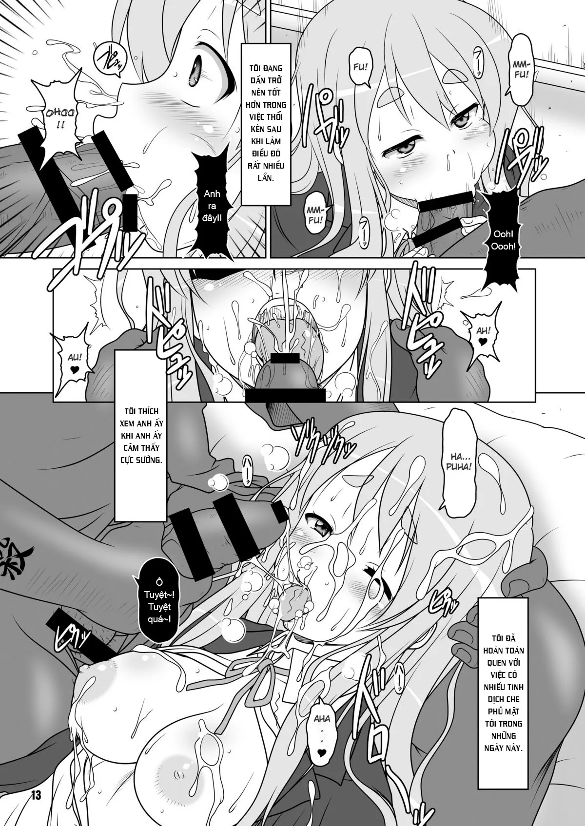 HentaiVN.net - Ảnh 12 - Khoảng thời gian đen tối (K-ON!) [Black Time (K-ON!), Kuroiro Jikan (K-ON!), 黒色時間 (けいおん!)] - Chap 1