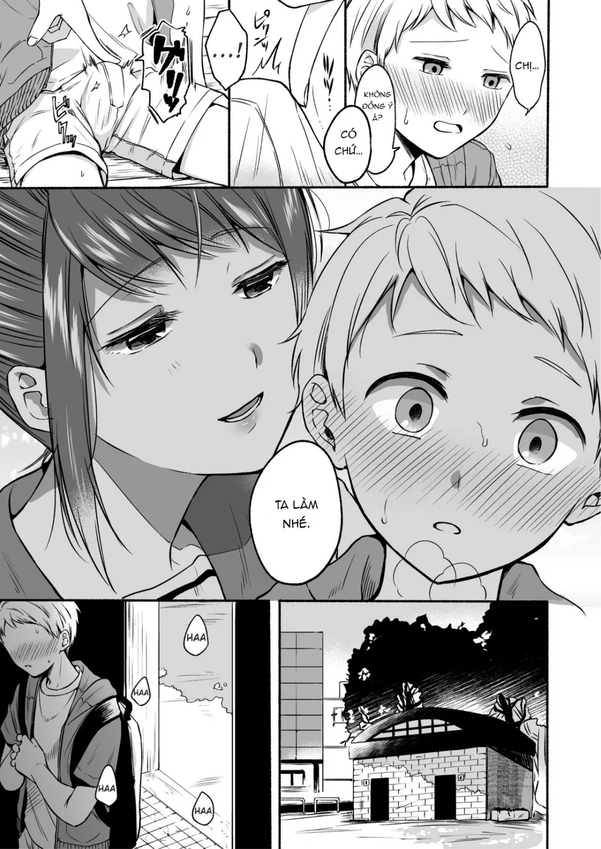 HentaiVN.net - Ảnh 8 - Uraaka Onee-san to Icha Love Seitsuushiki [~Shota no Zetsurin Piston ni Shiofuki Zecchou~] - Chap 1