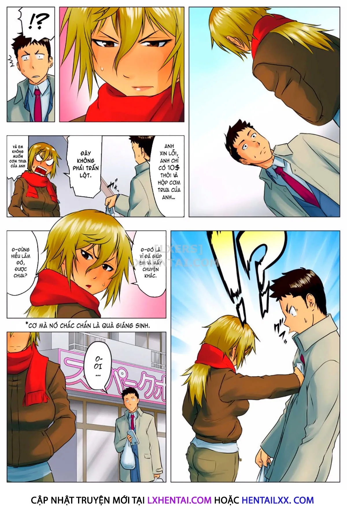 HentaiVN.net - Ảnh 25 - Yuka + Naoko [Yuuka -Tonari no Kinpatsu Musume ga Jitsu wa Otome datta Hanashi; Miboujin Naoko; Naoko The Widow] - Chap 1