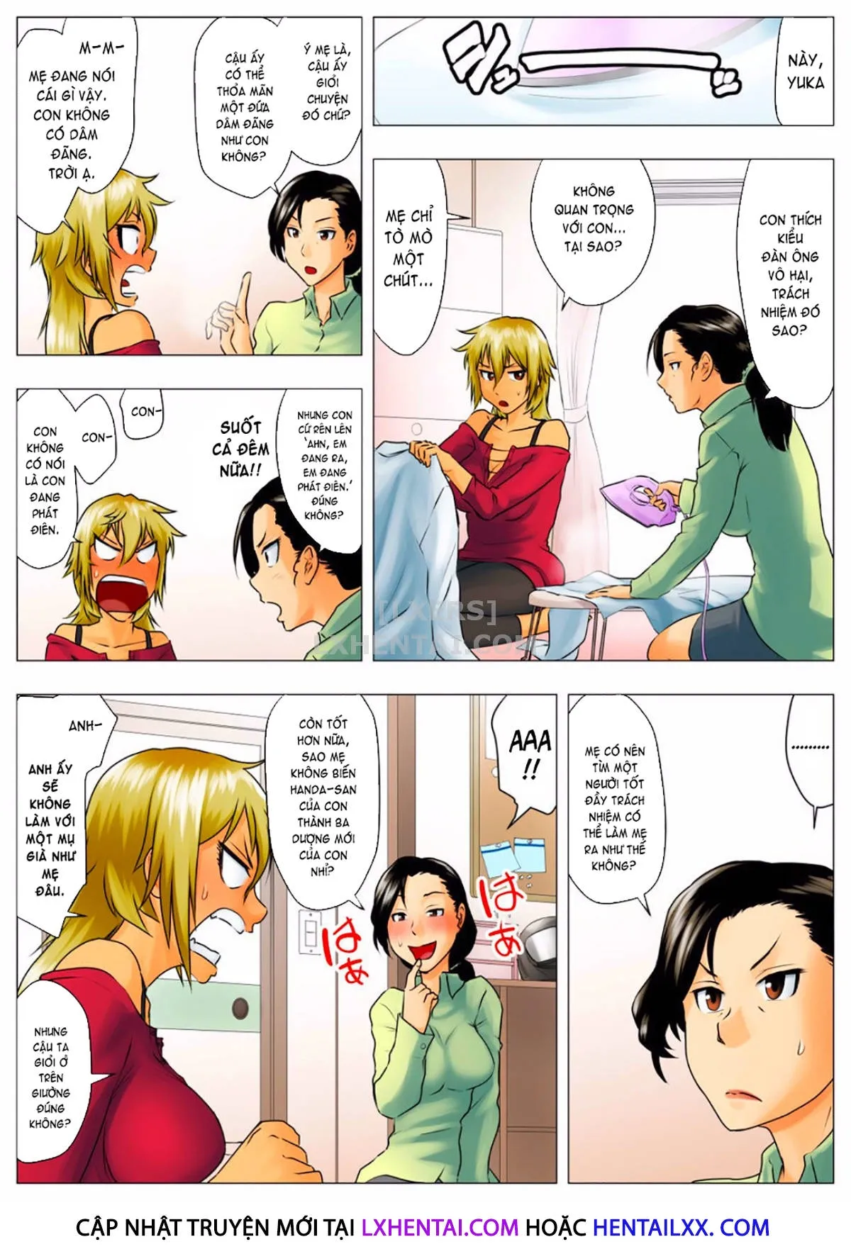 HentaiVN.net - Ảnh 52 - Yuka + Naoko [Yuuka -Tonari no Kinpatsu Musume ga Jitsu wa Otome datta Hanashi; Miboujin Naoko; Naoko The Widow] - Chap 1