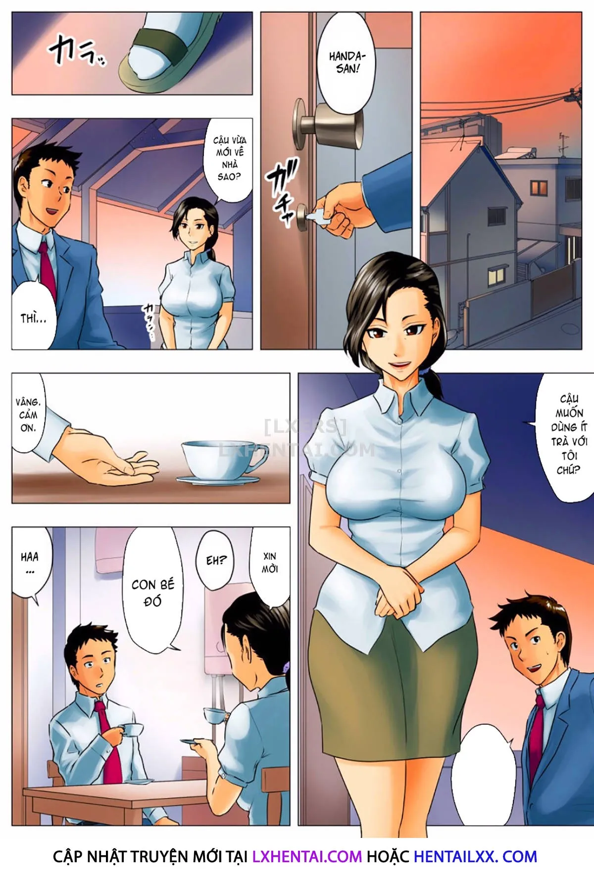 HentaiVN.net - Ảnh 65 - Yuka + Naoko [Yuuka -Tonari no Kinpatsu Musume ga Jitsu wa Otome datta Hanashi; Miboujin Naoko; Naoko The Widow] - Chap 1